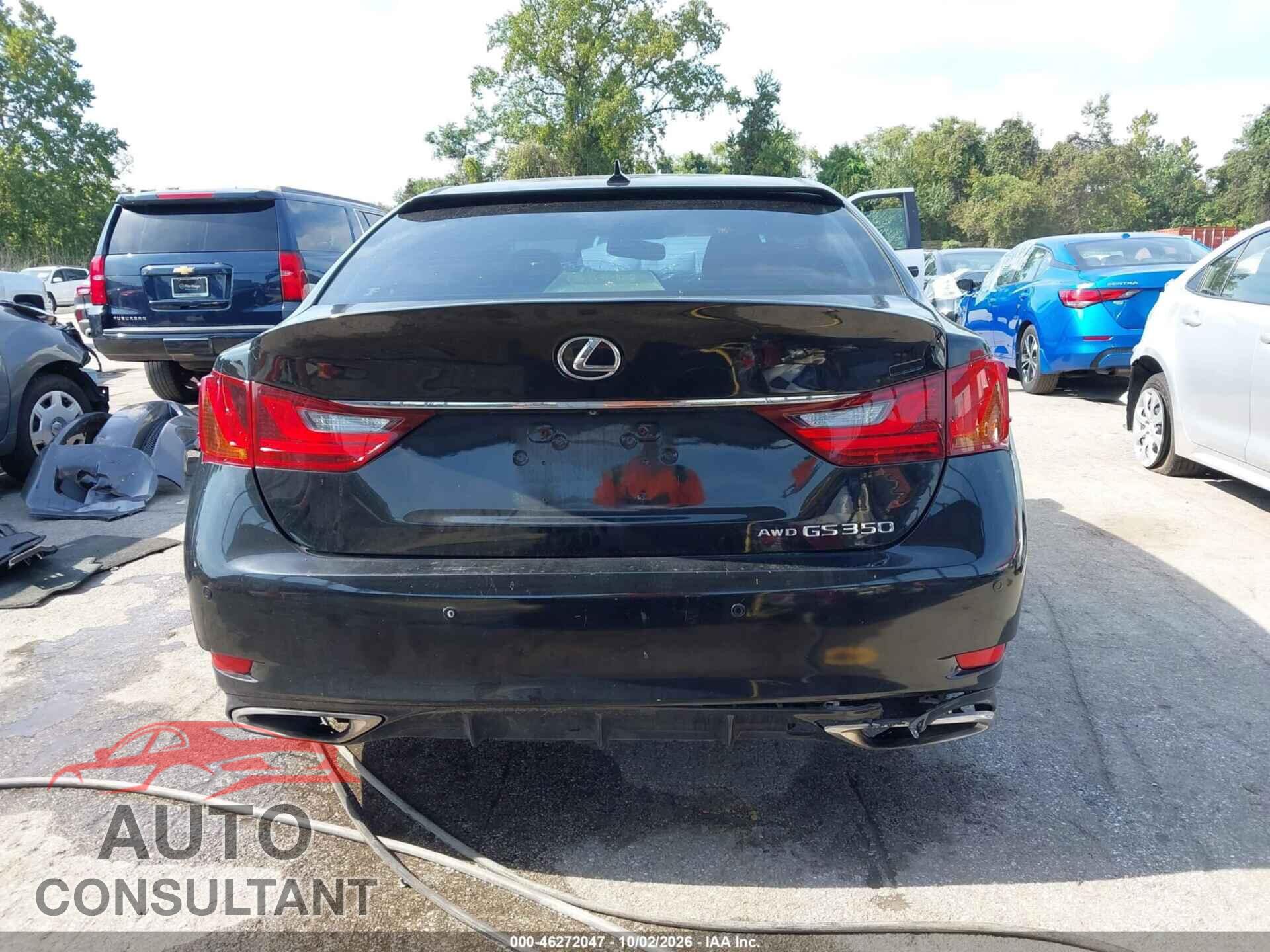LEXUS GS 350 2013 - JTHCE1BL1D5010927