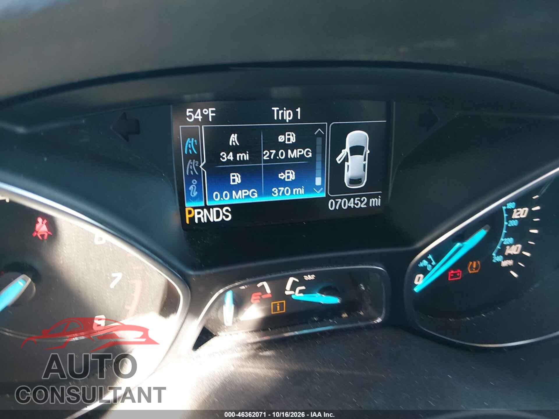 FORD ESCAPE 2014 - 1FMCU9GX4EUB68244