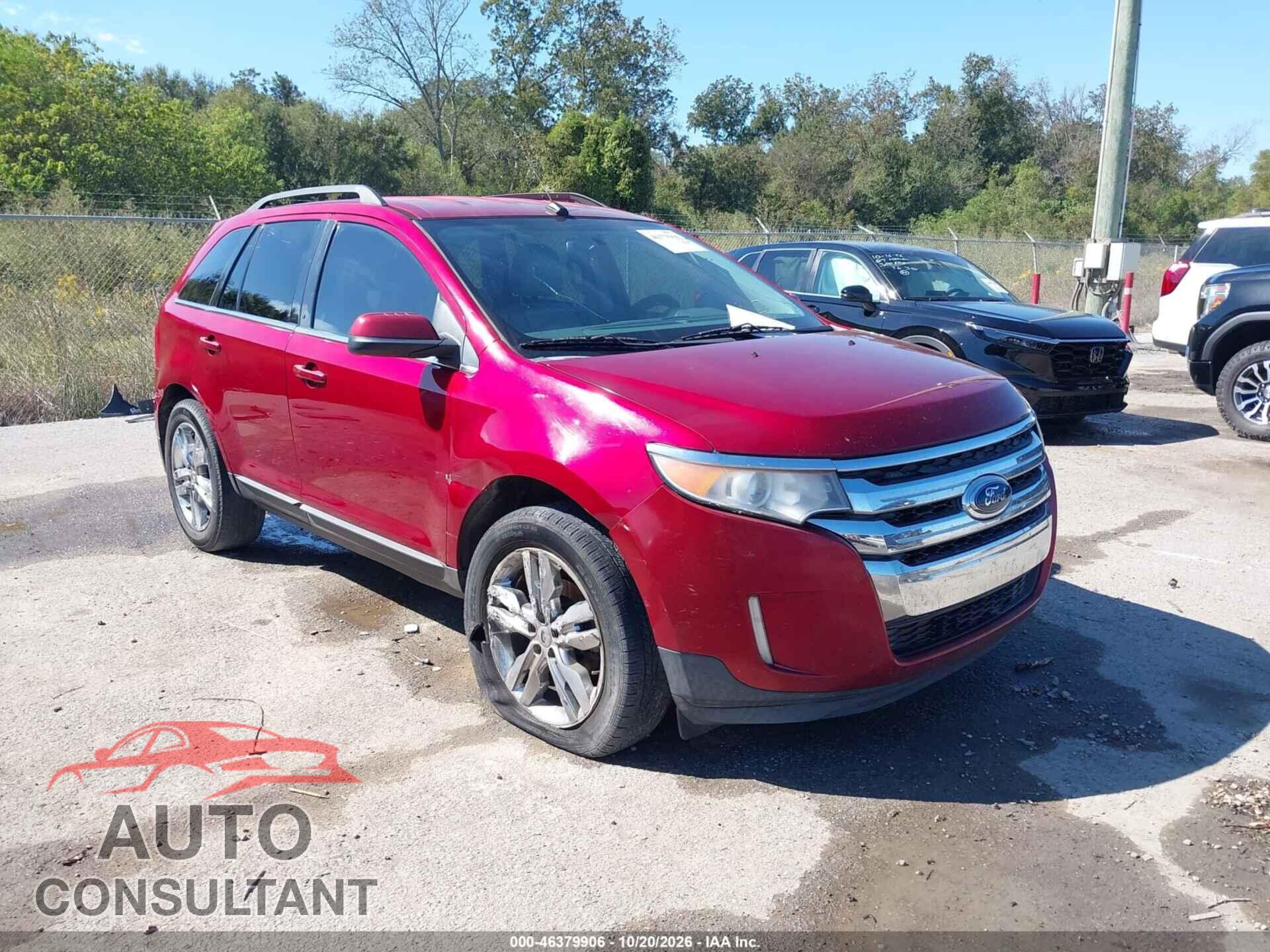 FORD EDGE 2013 - 2FMDK3KC1DBE02226