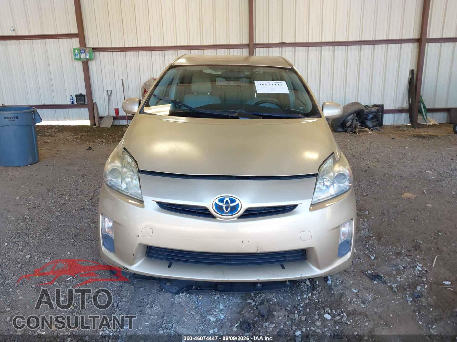 TOYOTA PRIUS 2011 - JTDKN3DU2B1373157