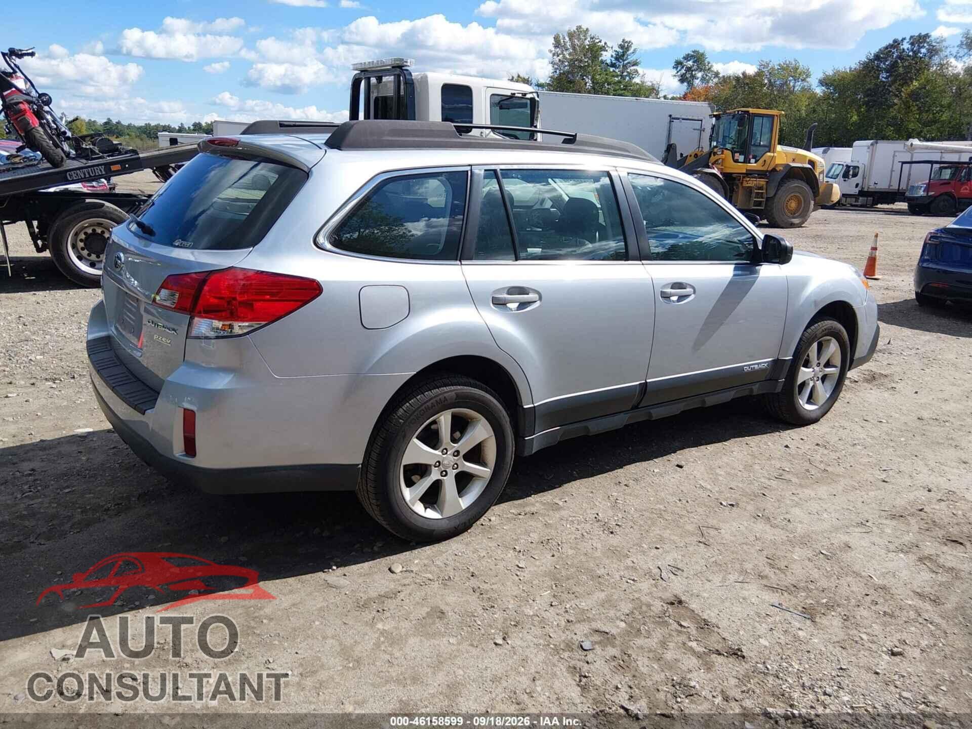 SUBARU OUTBACK 2014 - 4S4BRBAC8E3301720