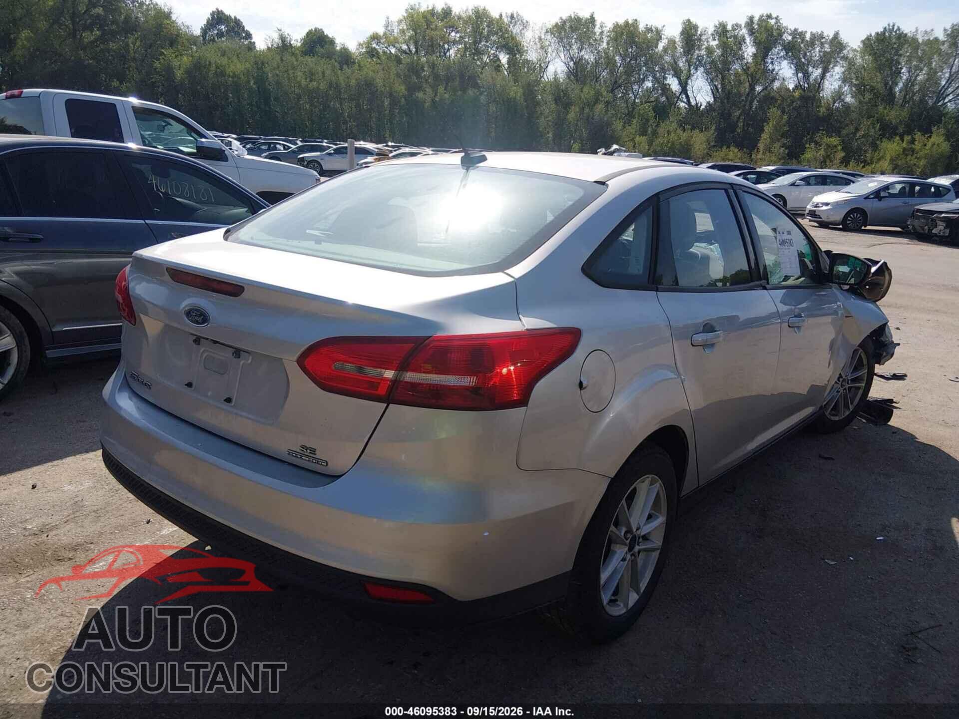 FORD FOCUS 2015 - 1FADP3F2XFL343984