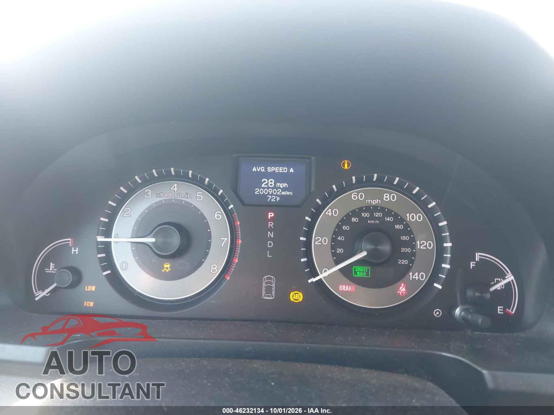 HONDA ODYSSEY 2014 - 5FNRL5H98EB006779