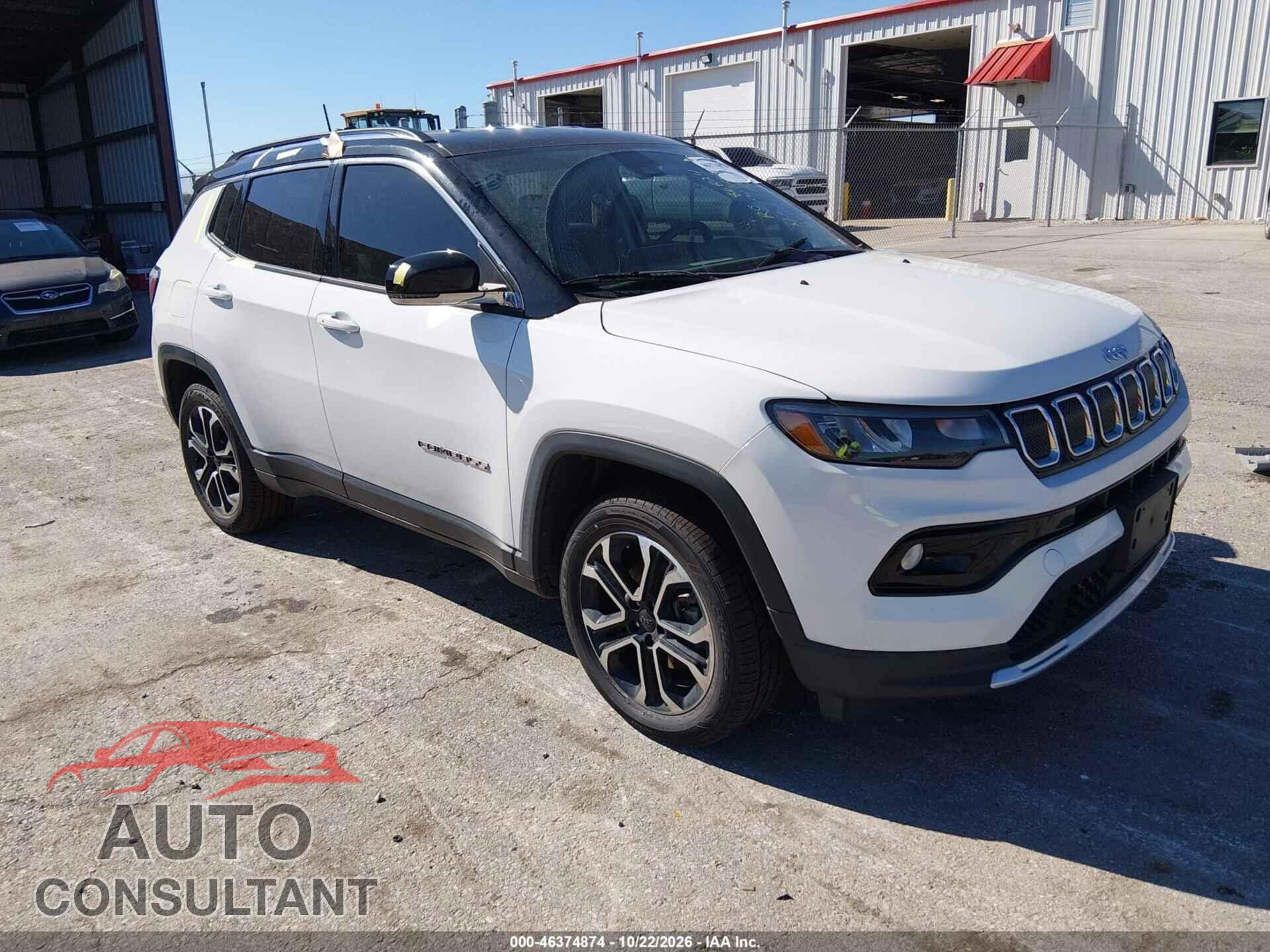 JEEP COMPASS 2022 - 3C4NJDCB6NT183874