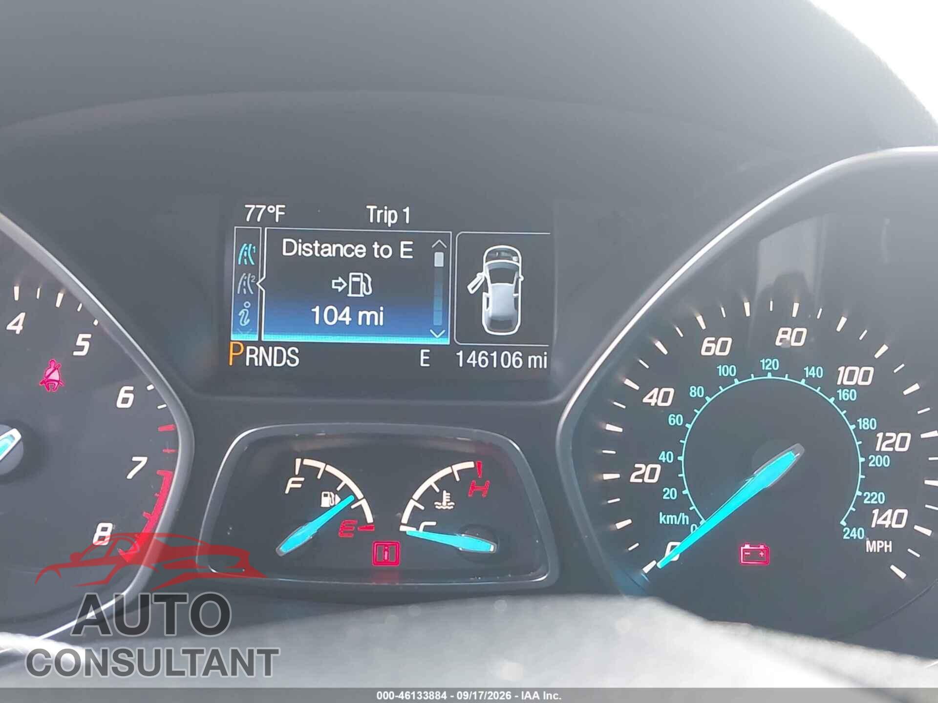 FORD ESCAPE 2013 - 1FMCU0J96DUD51259