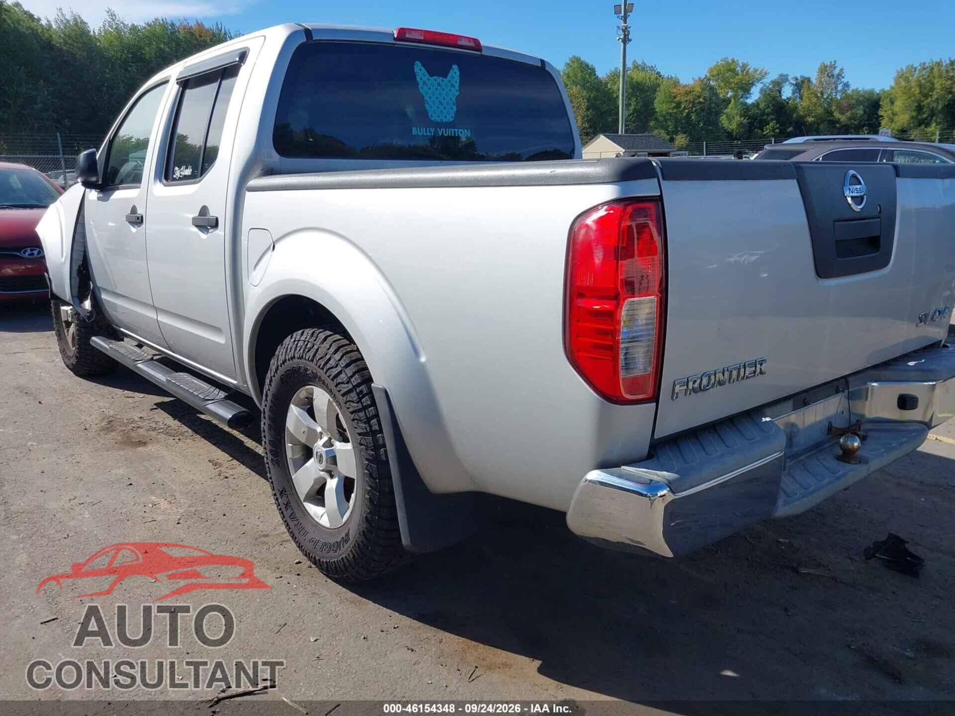 NISSAN FRONTIER 2012 - 1N6AD0EV9CC475854