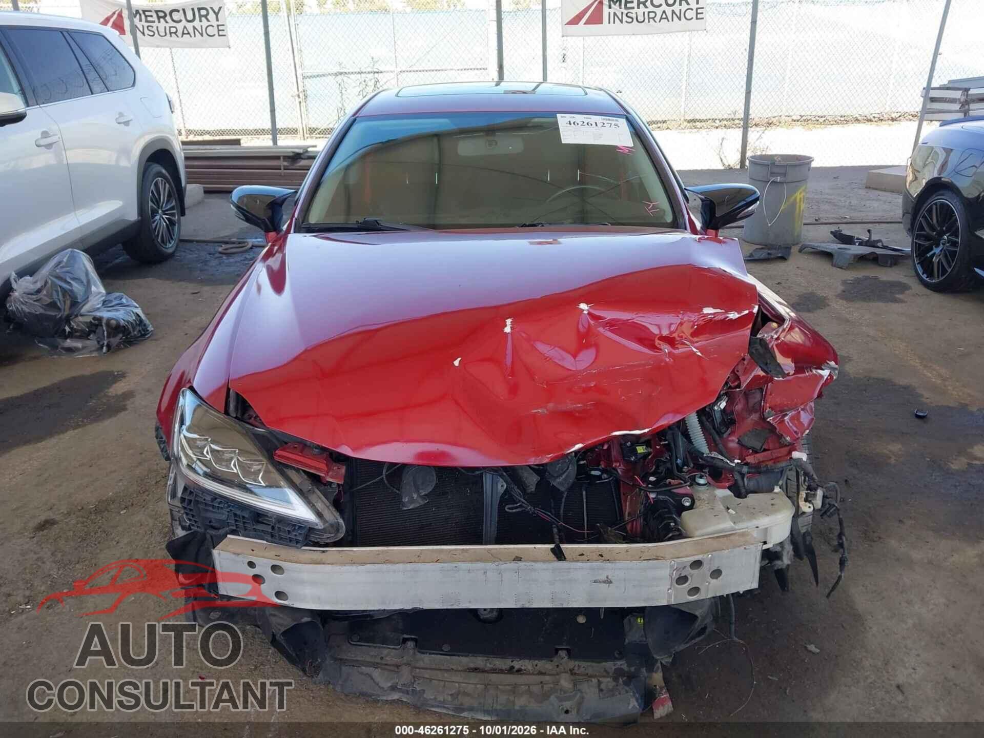 LEXUS IS 250 2013 - JTHBF5C29D5192771