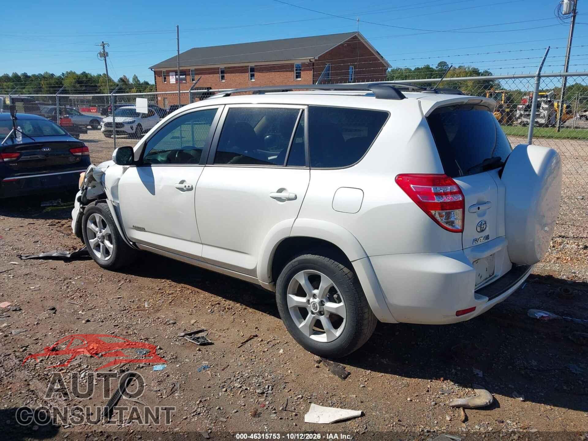 TOYOTA RAV4 2012 - 2T3DF4DV2CW270036