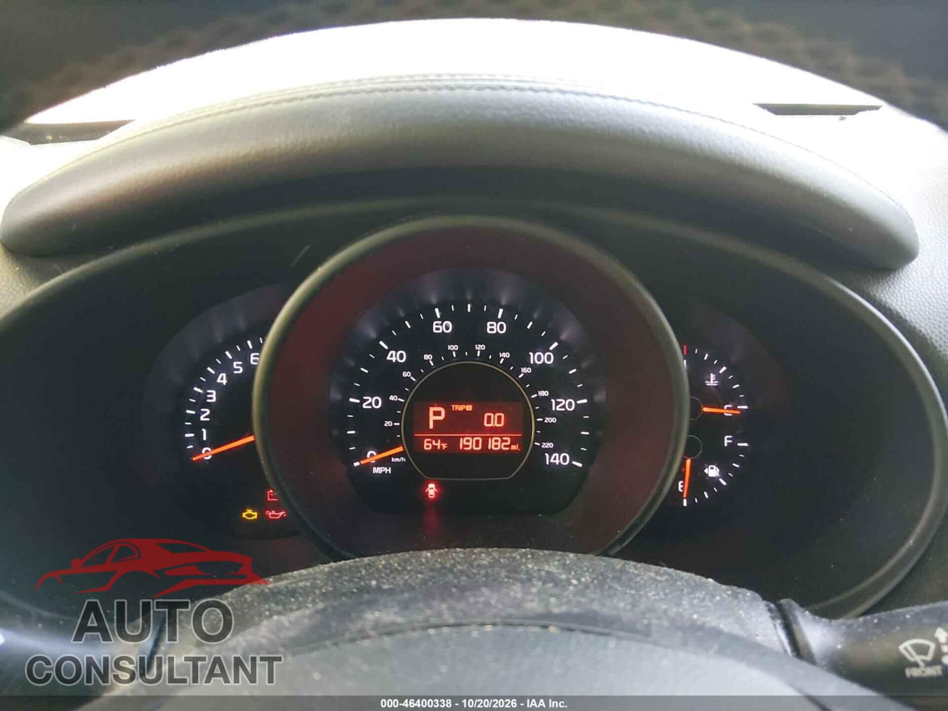 KIA SOUL 2014 - KNDJX3A54E7735462