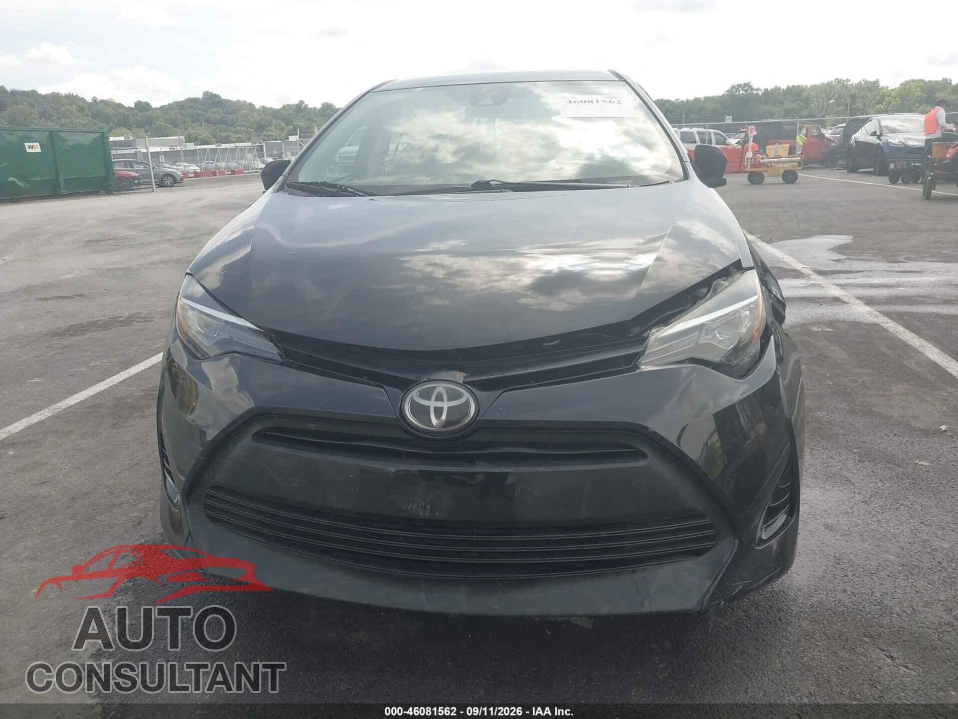 TOYOTA COROLLA 2017 - 2T1BURHEXHC844906