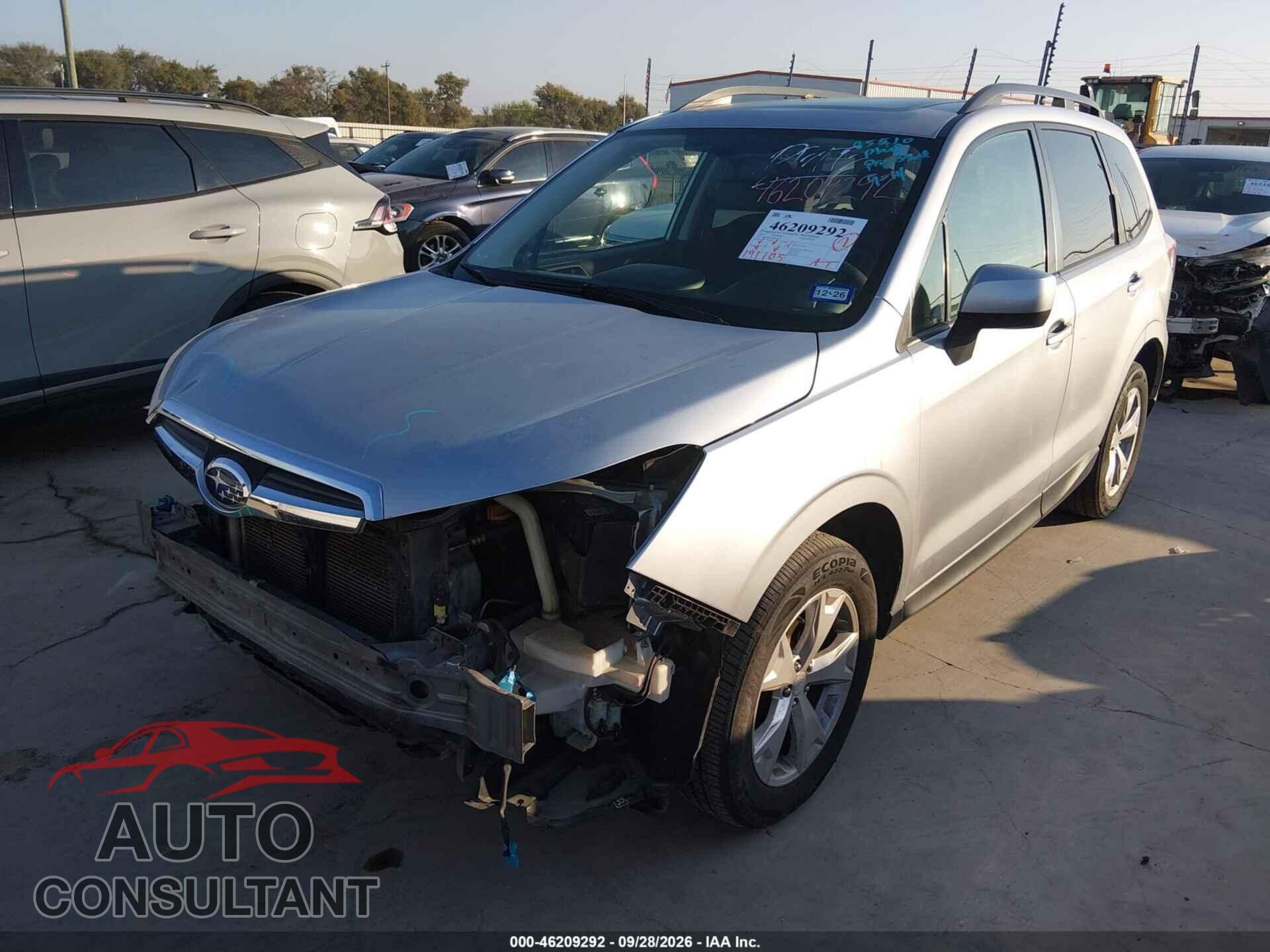 SUBARU FORESTER 2014 - JF2SJAGC0EH402333