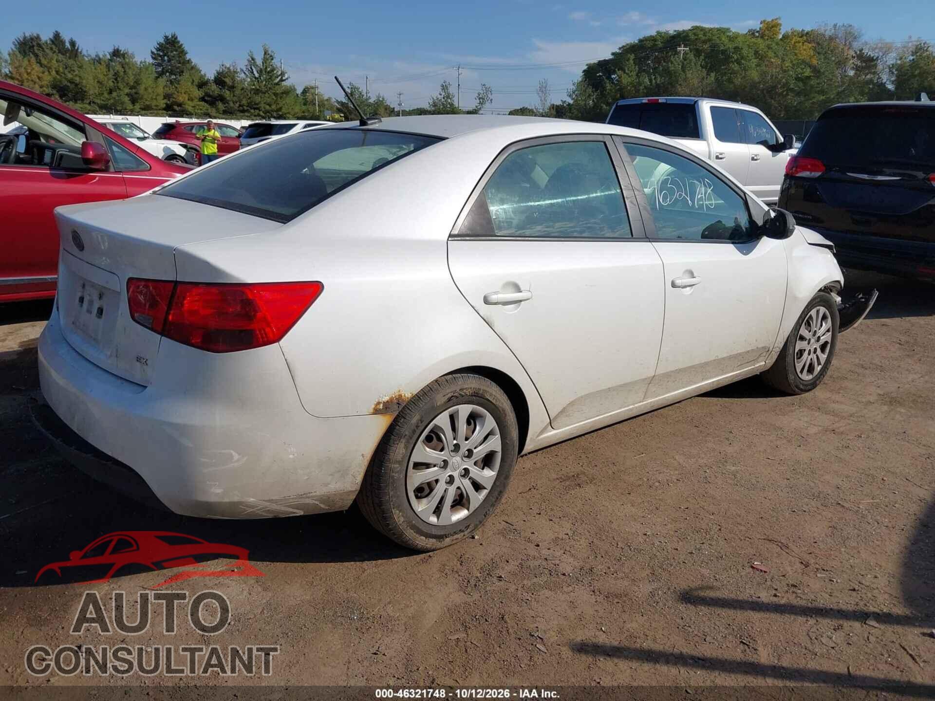 KIA FORTE 2011 - KNAFU4A29B5890975