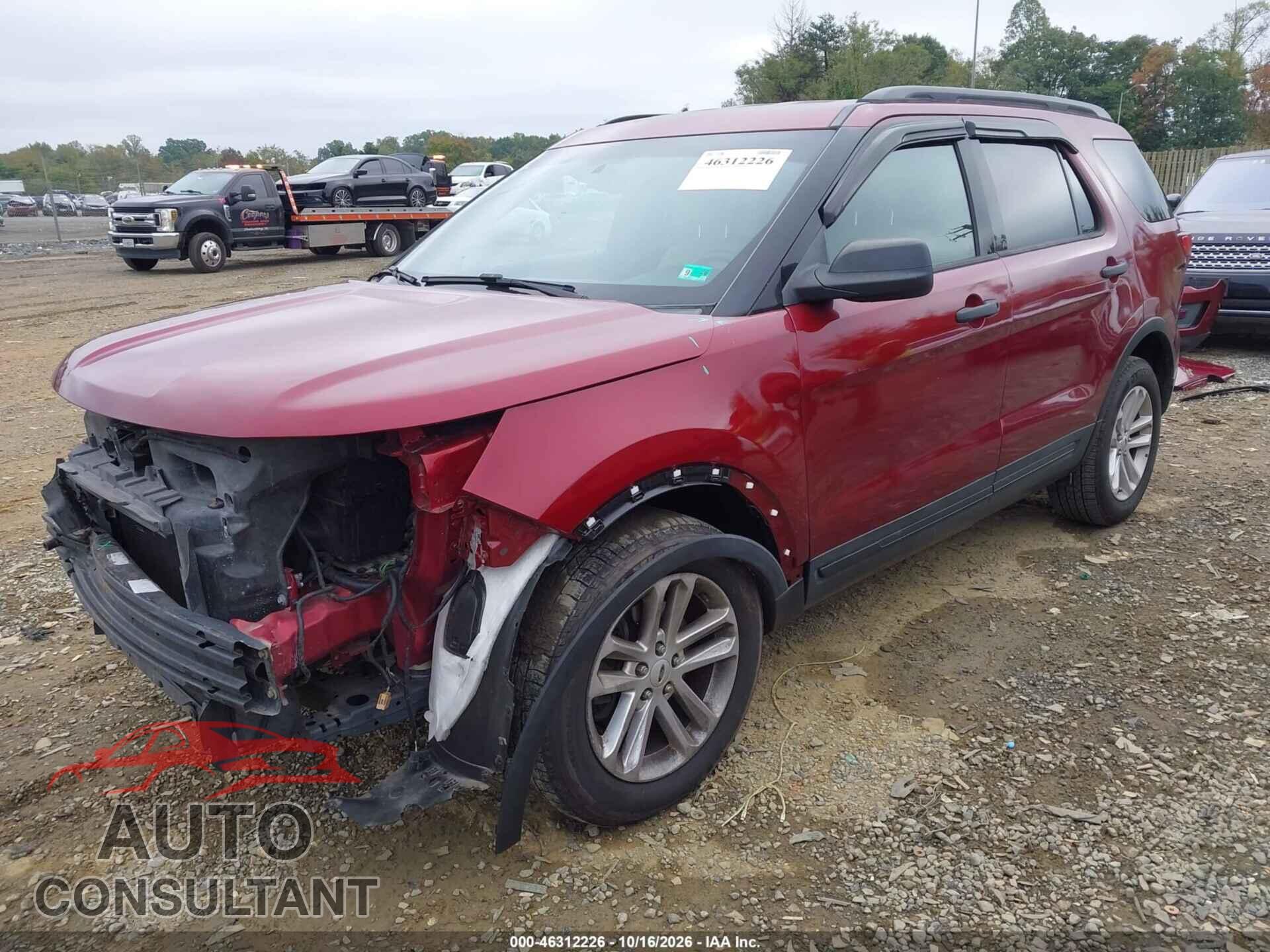 FORD EXPLORER 2017 - 1FM5K7B85HGA59264