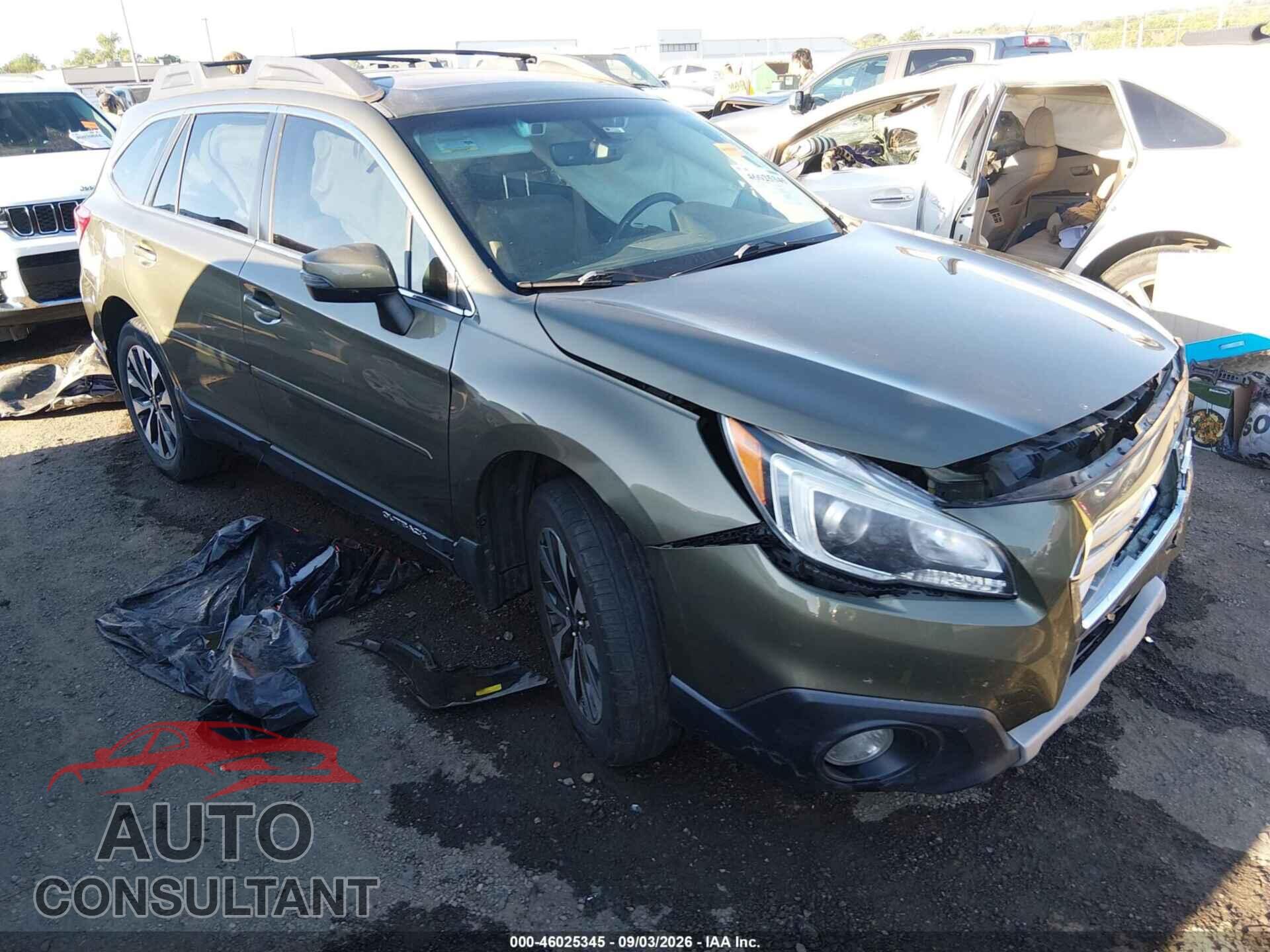 SUBARU OUTBACK 2017 - 4S4BSANC6H3308145