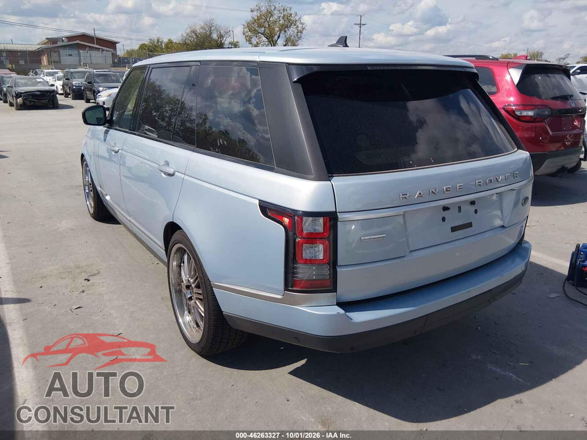 LAND ROVER RANGE ROVER 2015 - SALGV3TF8FA213629