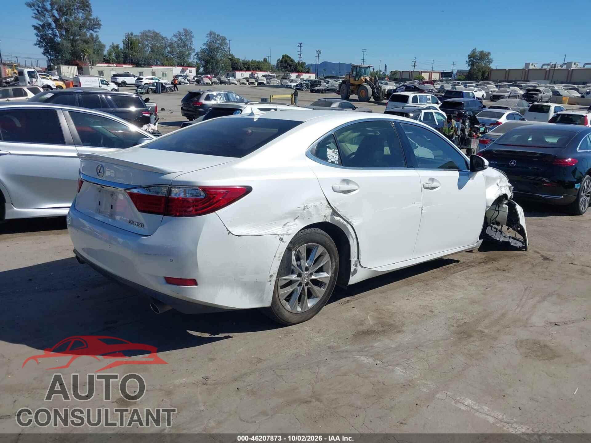 LEXUS ES 350 2013 - JTHBK1GG3D2038245