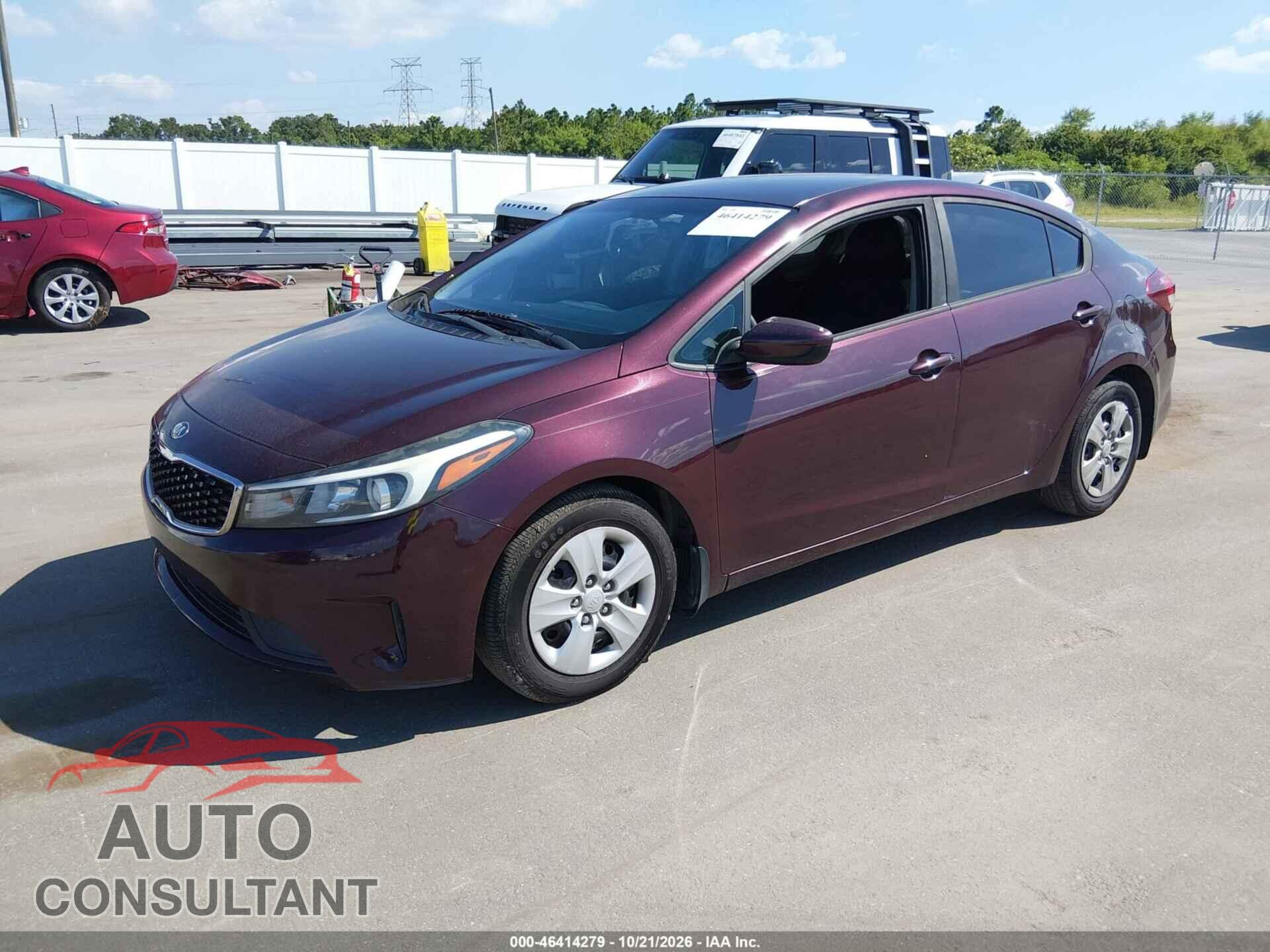 KIA FORTE 2017 - 3KPFK4A77HE114717