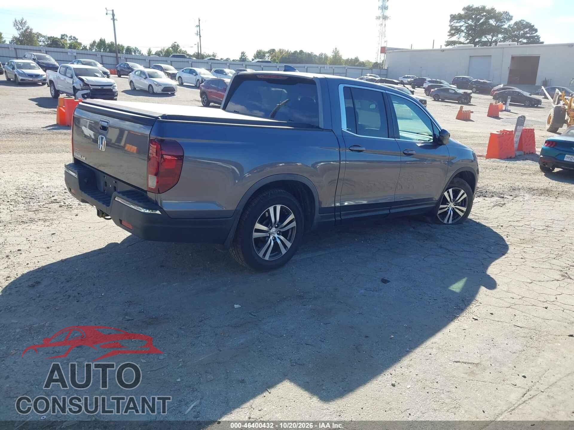 HONDA RIDGELINE 2017 - 5FPYK2F46HB002178