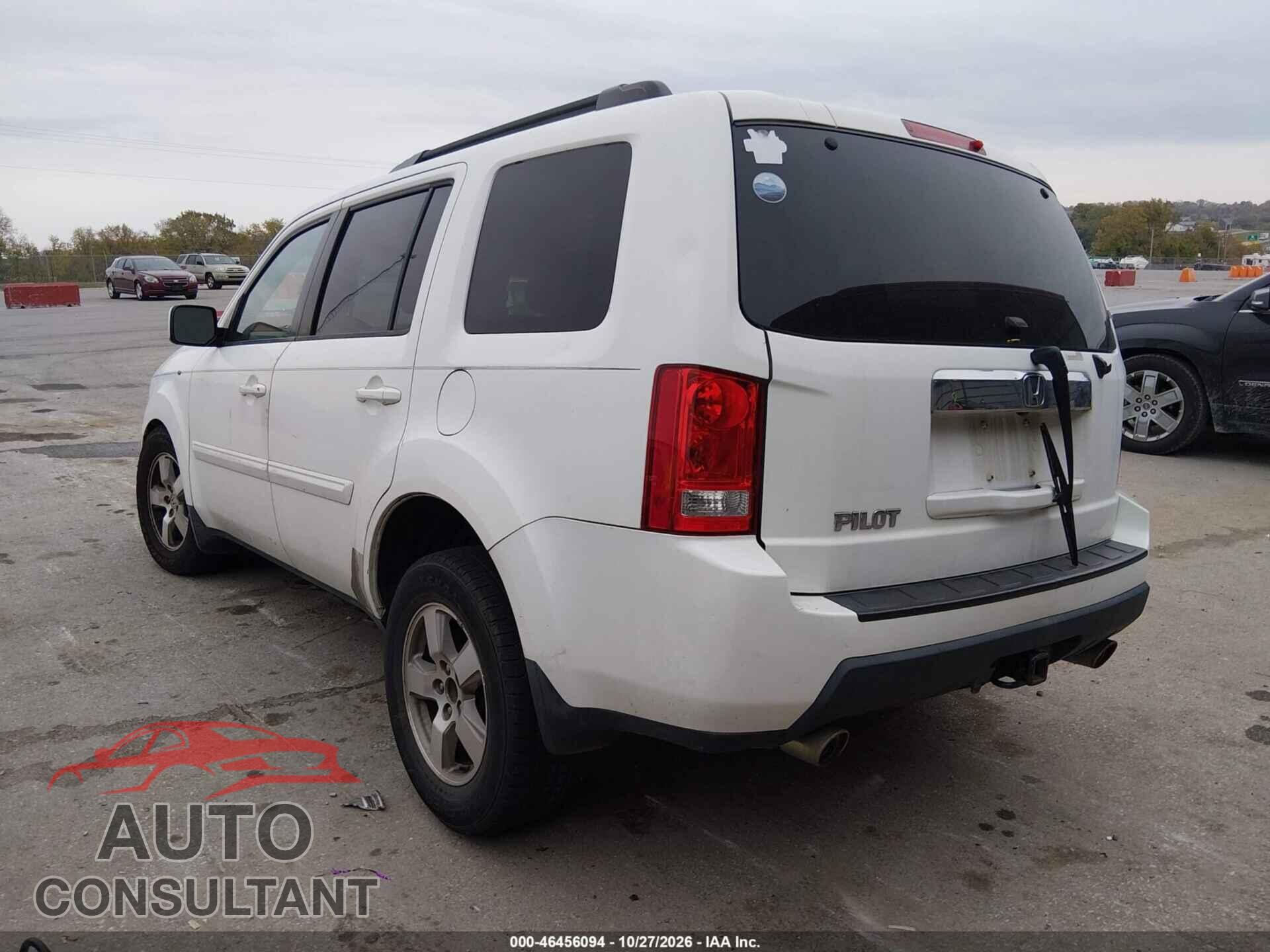 HONDA PILOT 2011 - 5FNYF3H74BB027789