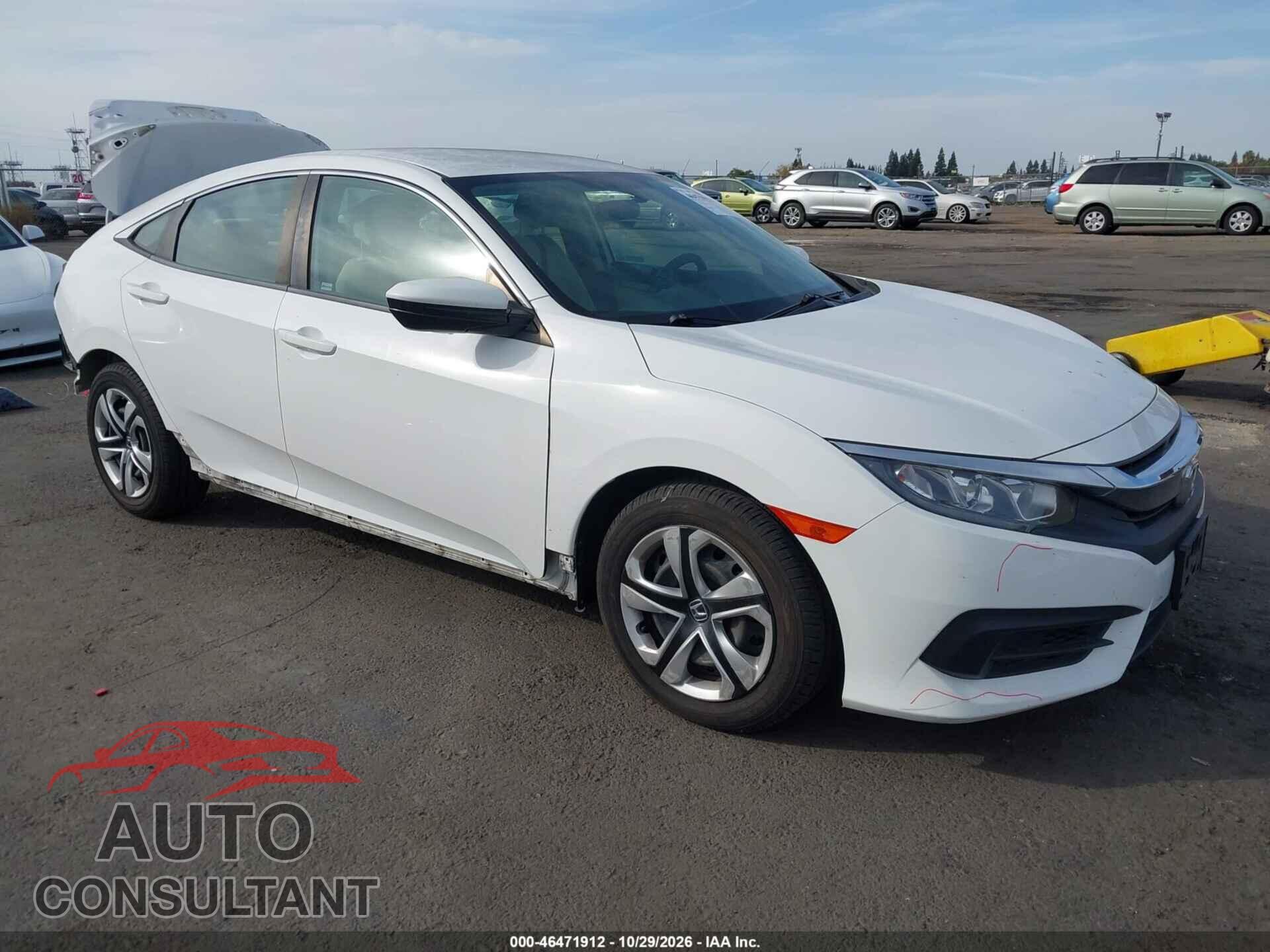 HONDA CIVIC 2018 - 2HGFC2F56JH564198