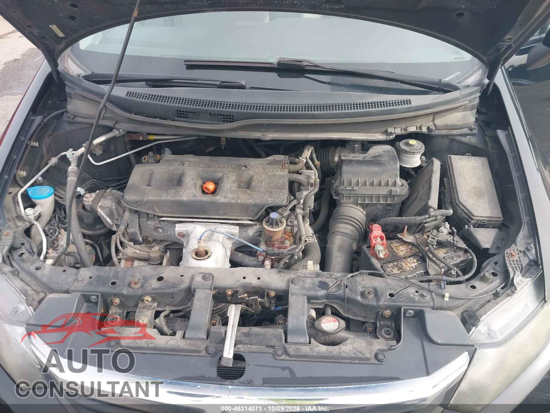HONDA CIVIC 2012 - 19XFB2F56CE024771
