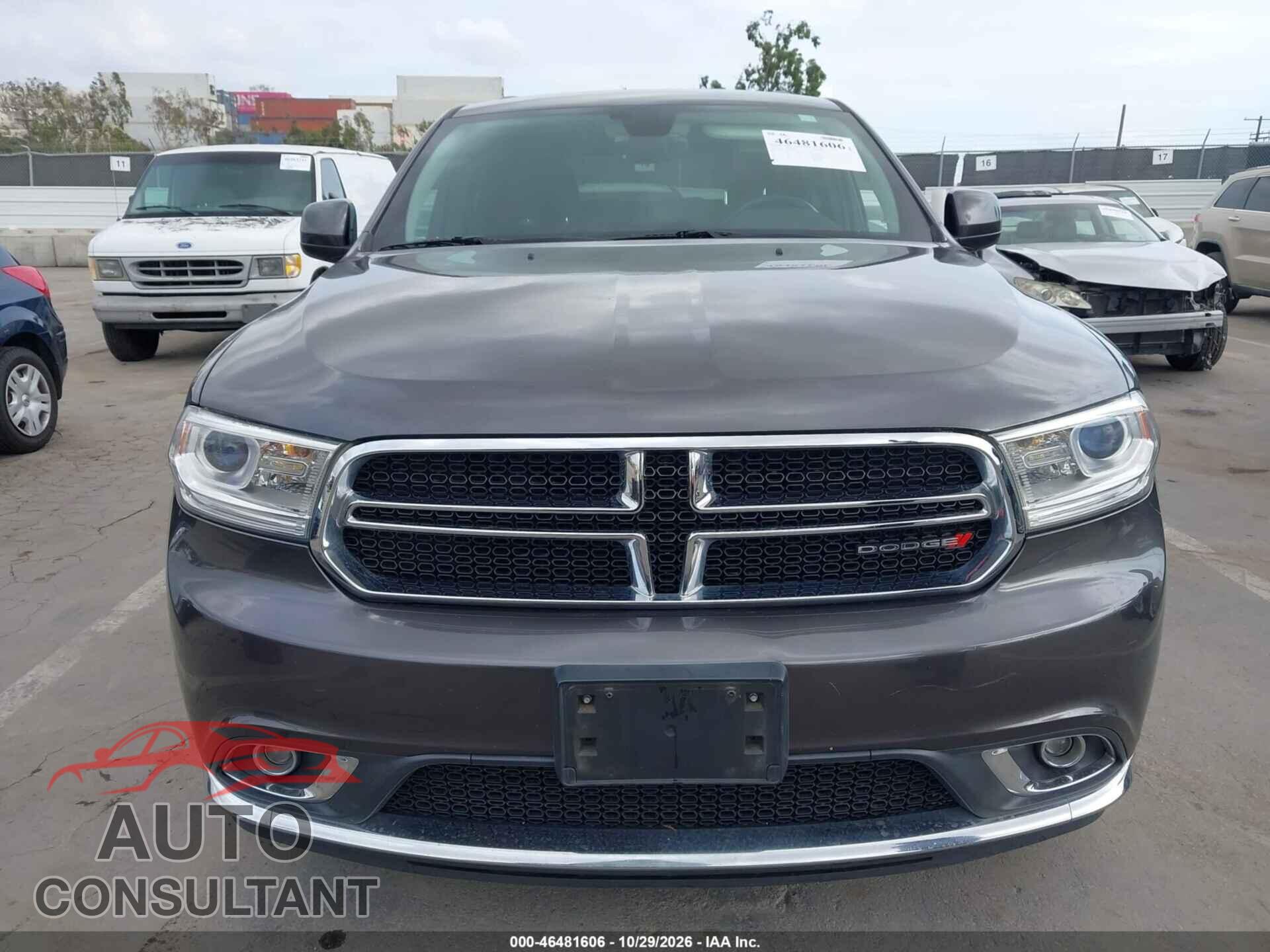 DODGE DURANGO 2017 - 1C4RDHAG5HC638633