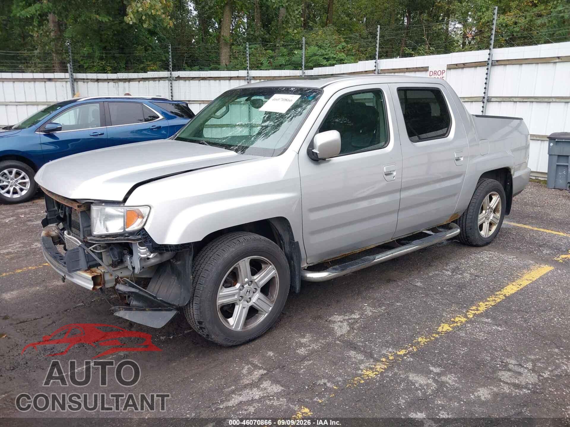 HONDA RIDGELINE 2013 - 5FPYK1F54DB502000
