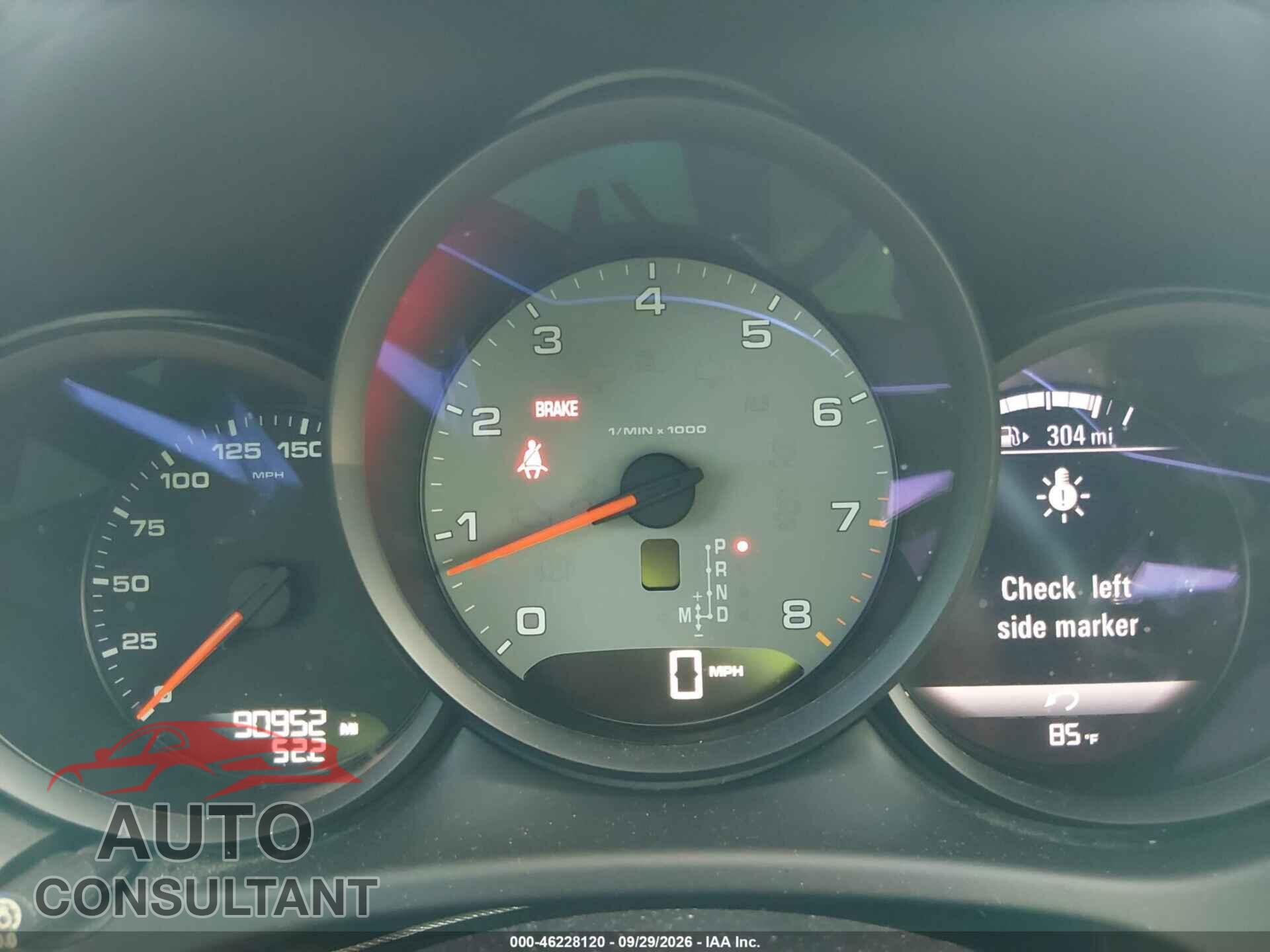 PORSCHE MACAN 2017 - WP1AB2A51HLB10987
