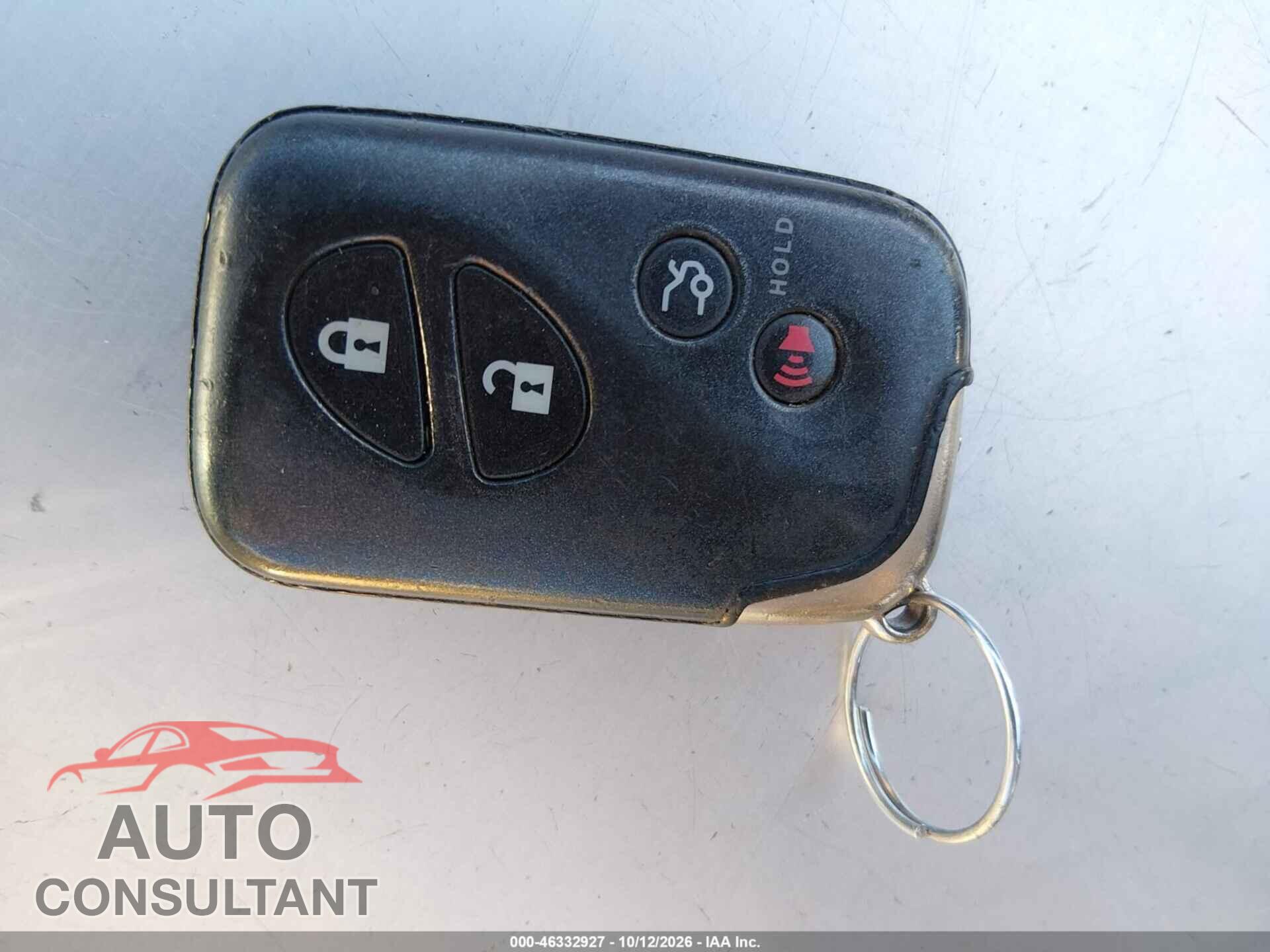 LEXUS IS 350C 2010 - JTHFE2C25A2503239