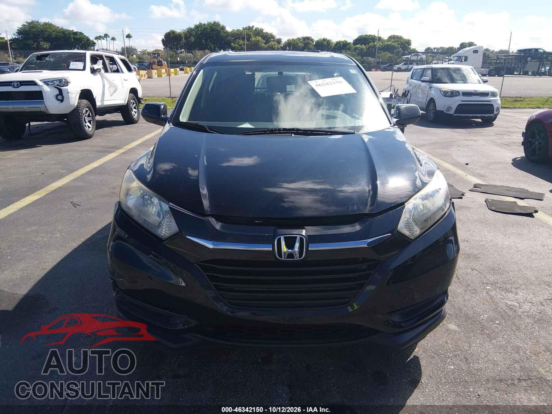 HONDA HR-V 2017 - 3CZRU5H39HM725414
