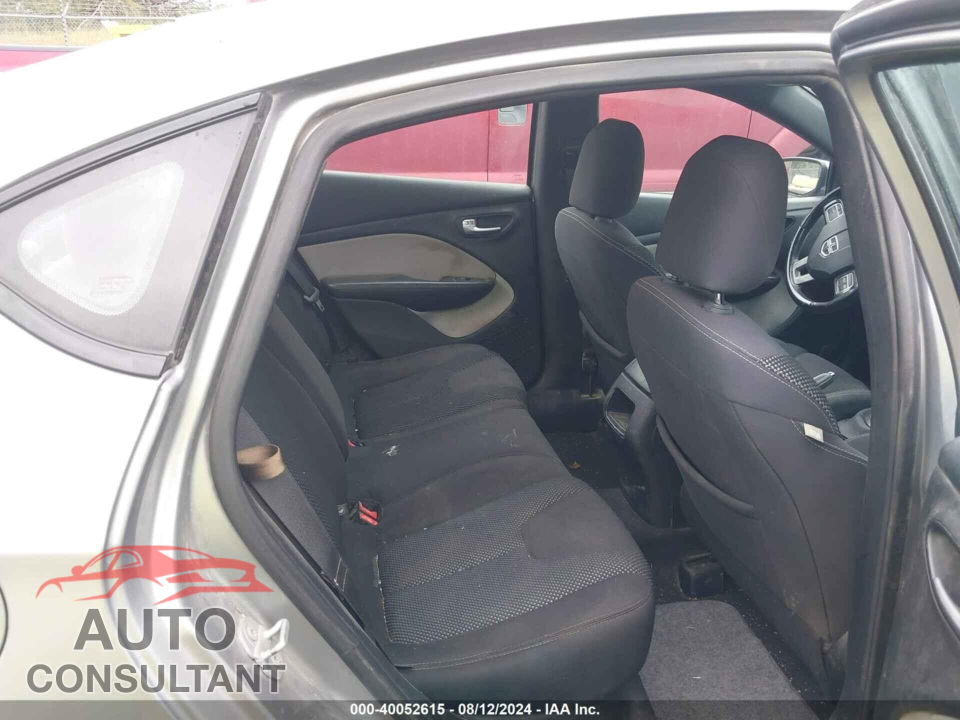 DODGE DART 2015 - 1C3CDFBB6FD299549