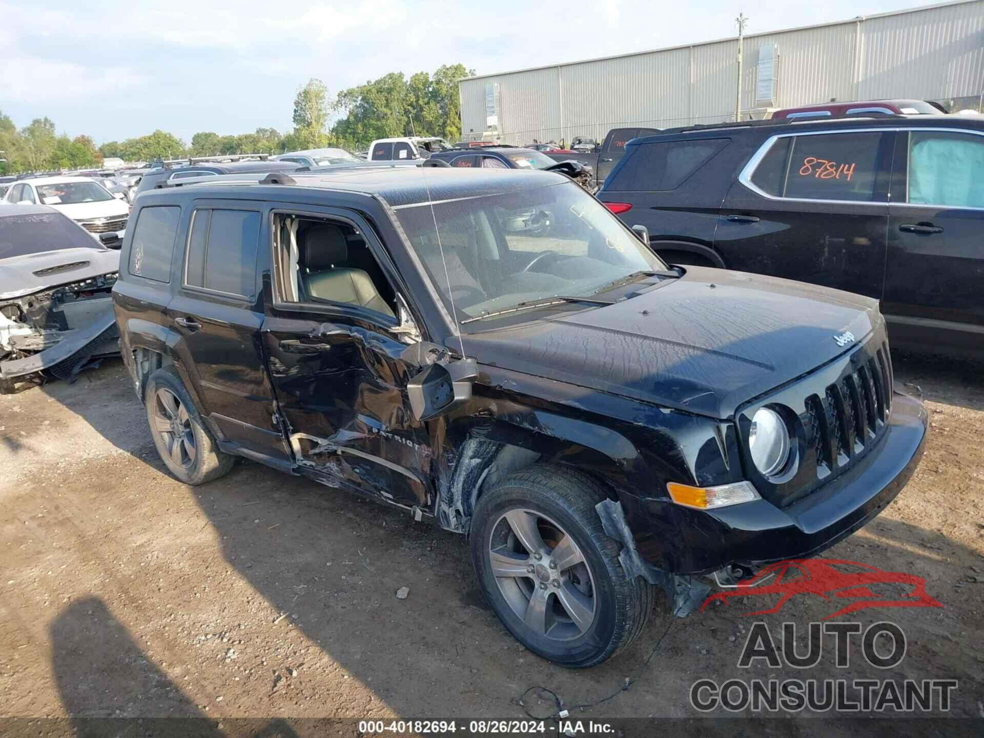 JEEP PATRIOT 2017 - 1C4NJRFBXHD205717