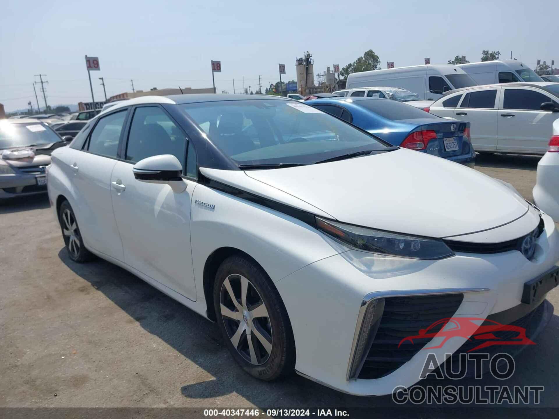 TOYOTA MIRAI 2018 - JTDBVRBD4JA004708