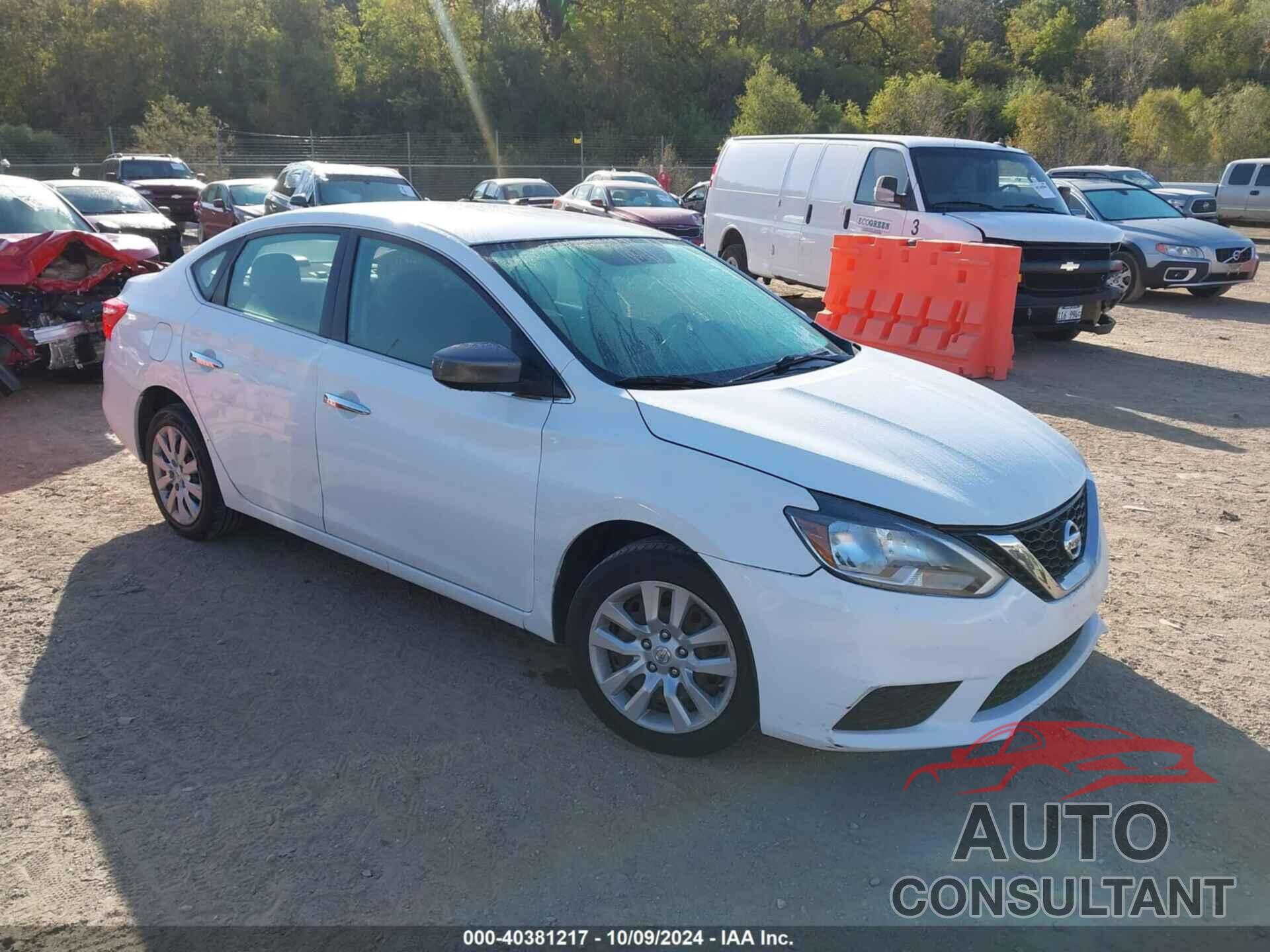 NISSAN SENTRA 2016 - 3N1AB7AP9GL650402