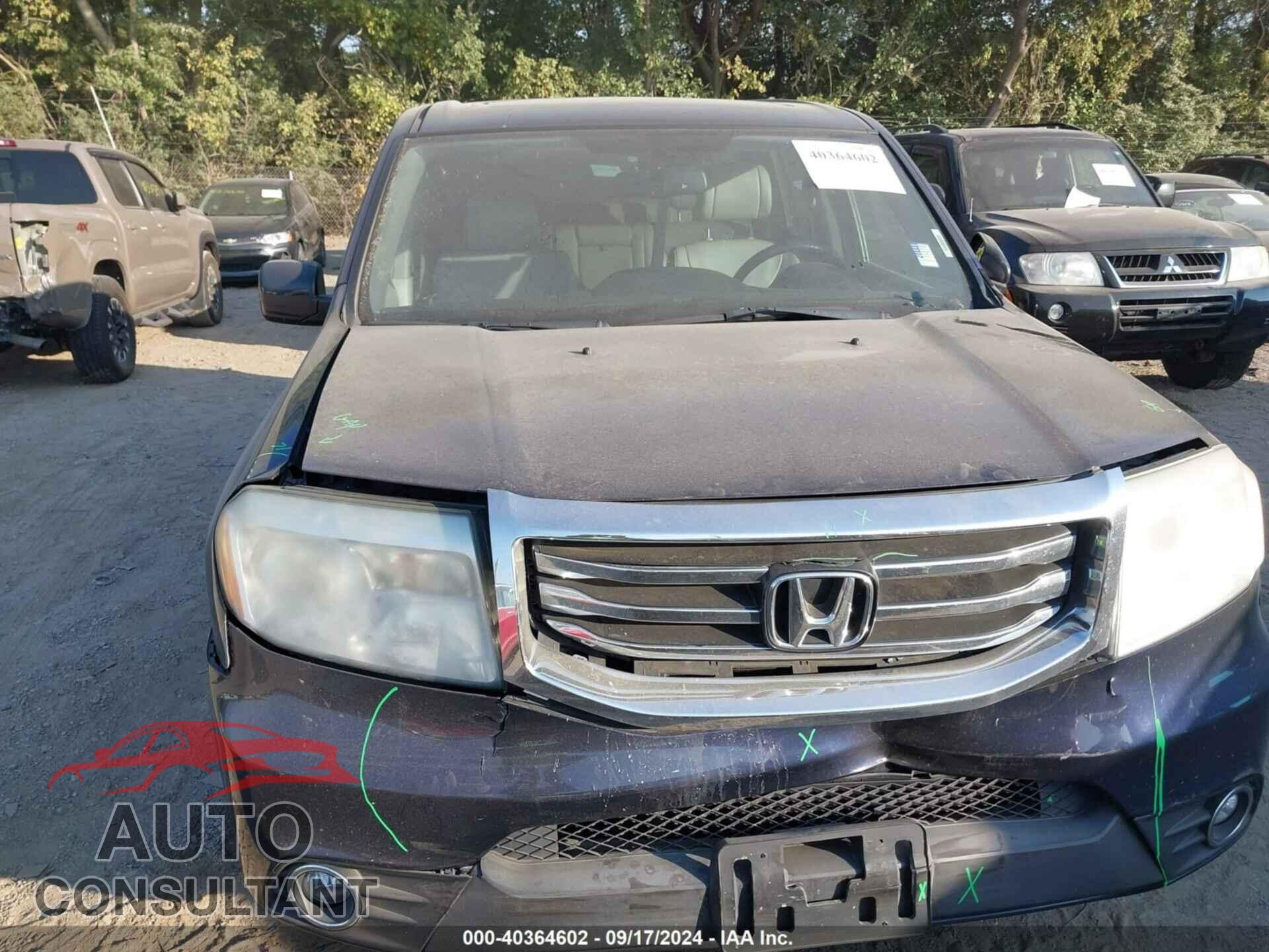 HONDA PILOT 2014 - 5FNYF4H50EB035915