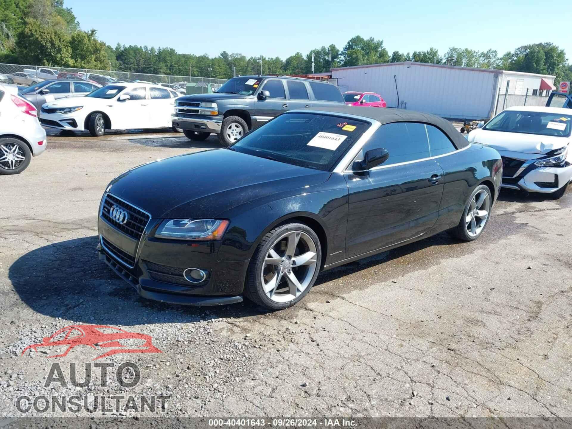 AUDI A5 2010 - WAULFAFH1AN022847