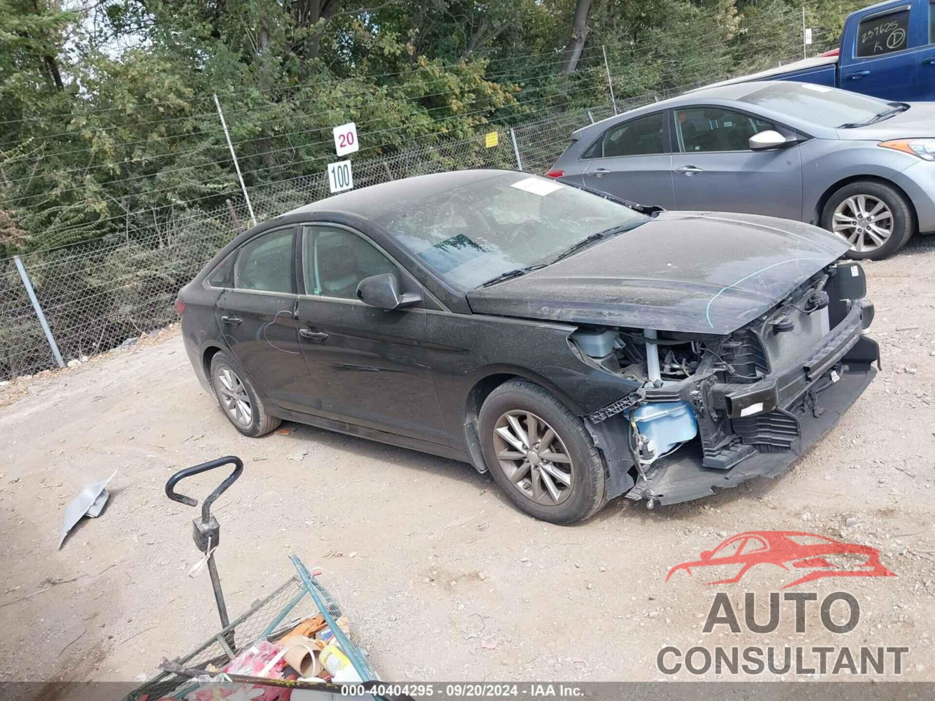 HYUNDAI SONATA 2018 - 5NPE24AF0JH722180