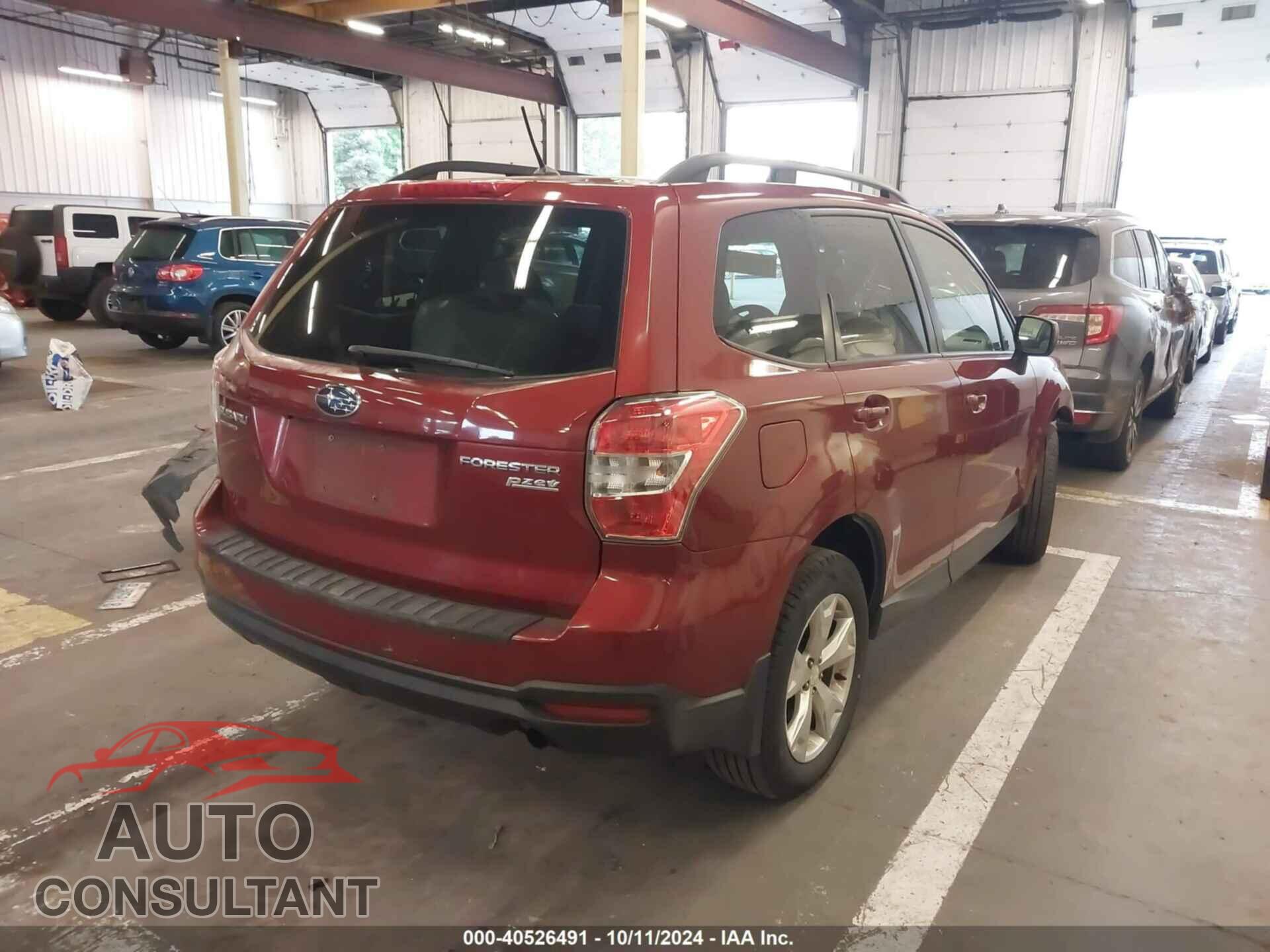 SUBARU FORESTER 2015 - JF2SJADC4FH464775