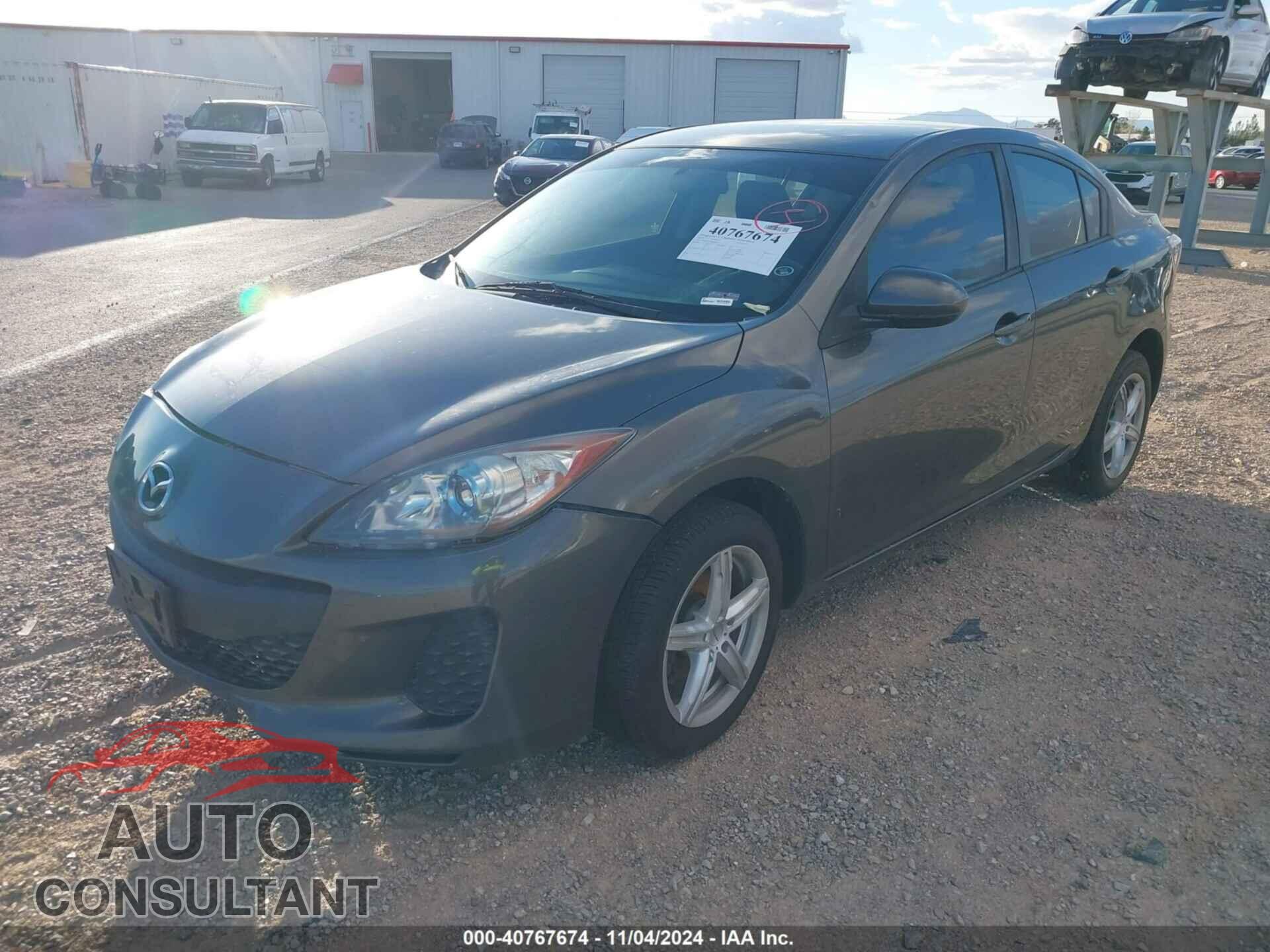 MAZDA MAZDA3 2013 - JM1BL1V78D1825635