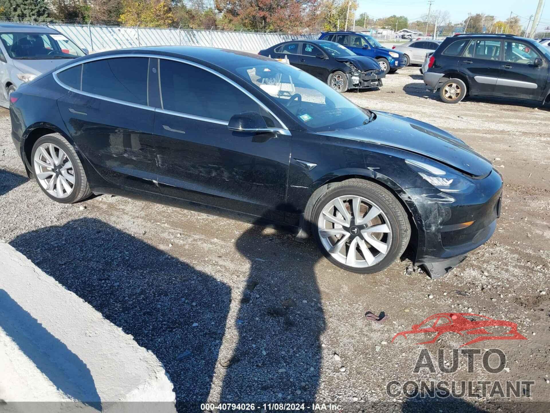 TESLA MODEL 3 2019 - 5YJ3E1EB3KF421889