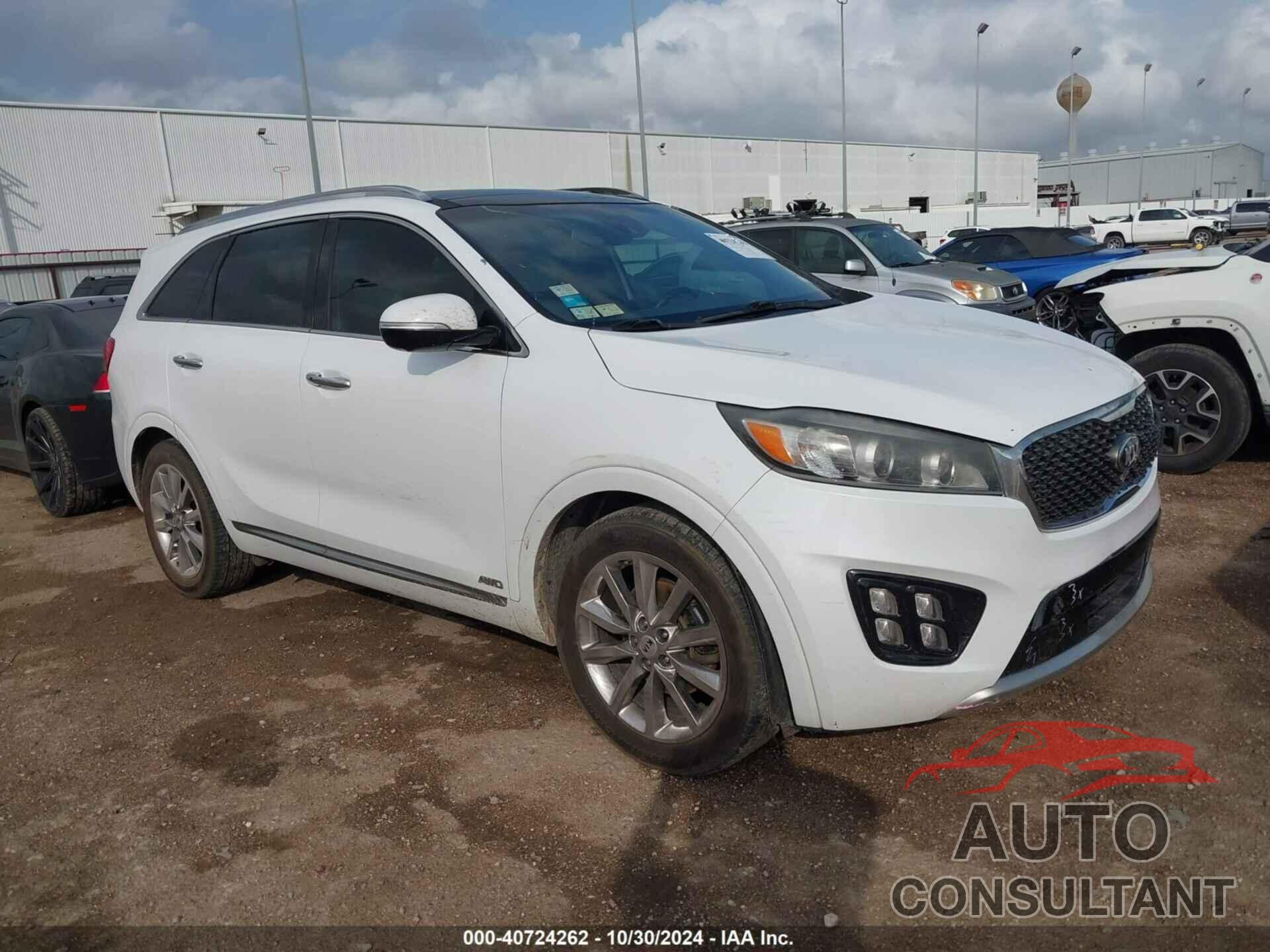 KIA SORENTO 2017 - 5XYPKDA59HG317291