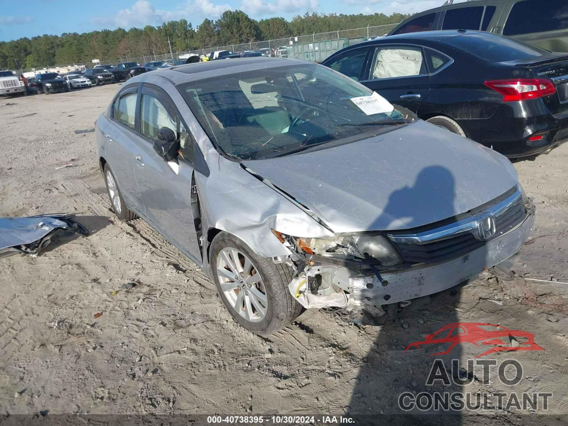HONDA CIVIC 2012 - 19XFB2F82CE005421