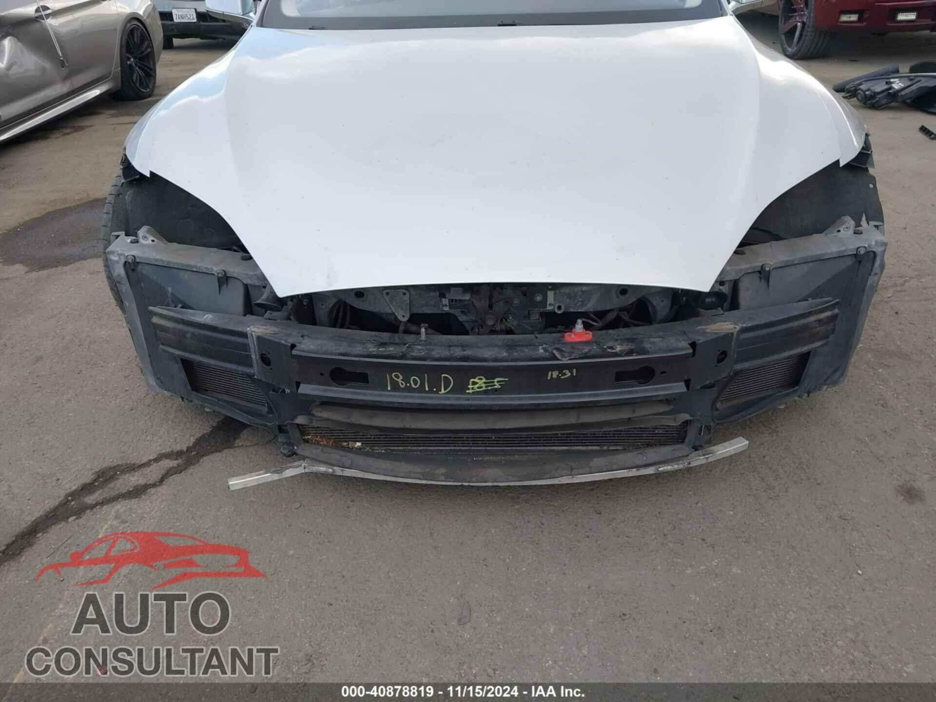 TESLA MODEL S 2012 - 5YJSA1DP6CFP01733