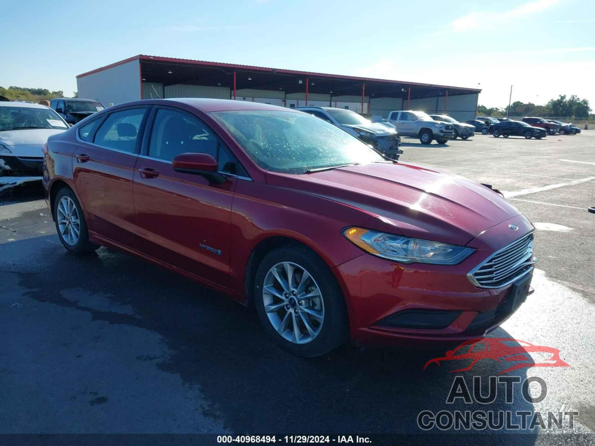 FORD FUSION HYBRID 2017 - 3FA6P0LU6HR261025