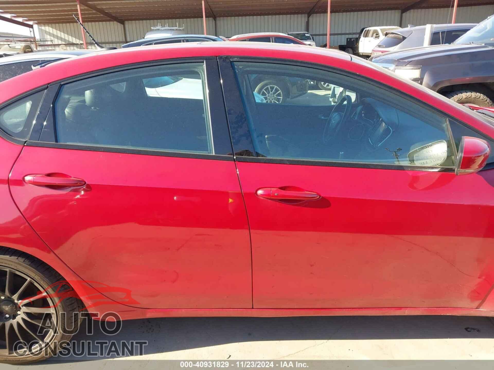 DODGE DART 2016 - 1C3CDFEB6GD585284