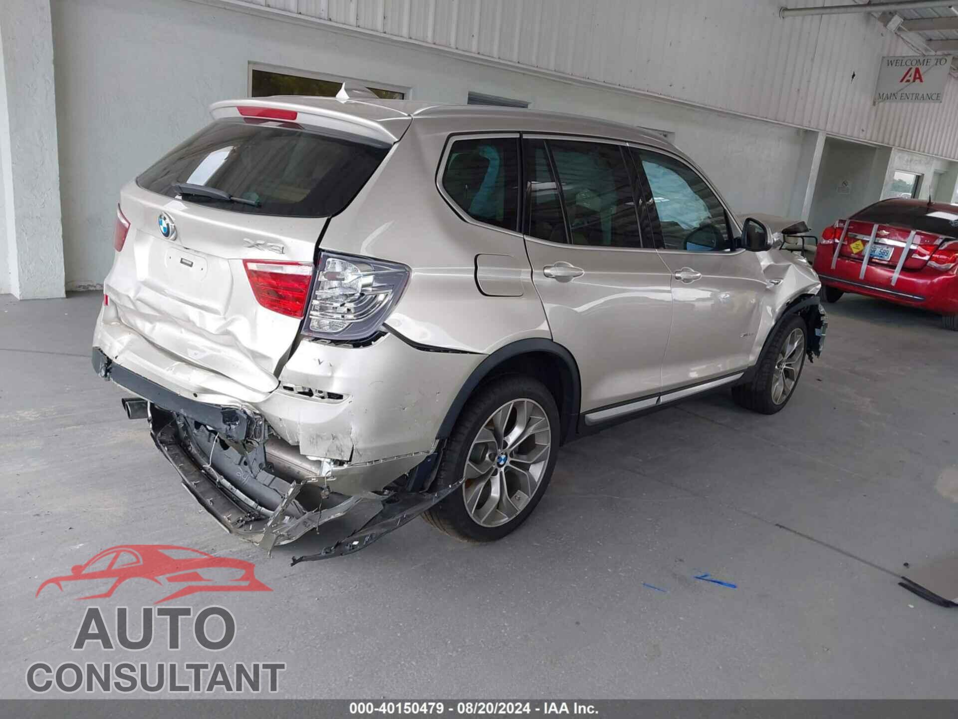 BMW X3 2017 - 5UXWZ7C31H0X40598