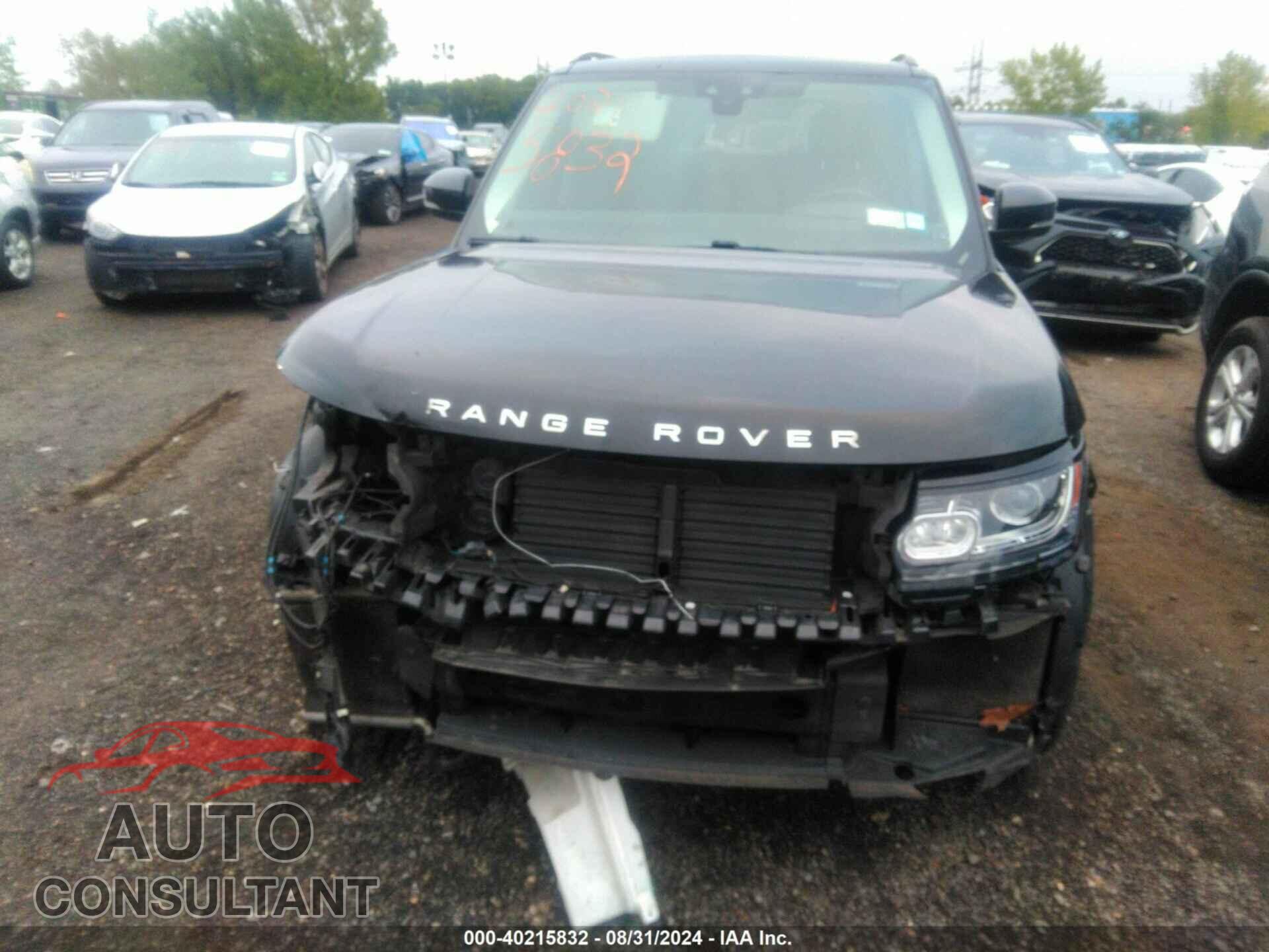LAND ROVER RANGE ROVER 2017 - SALGR2FV7HA333152