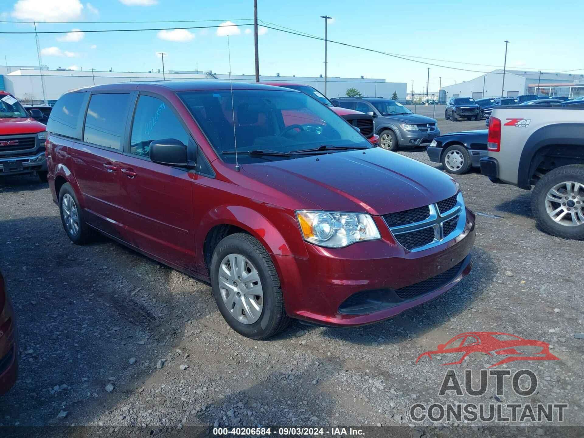 DODGE GRAND CARAVAN 2017 - 2C4RDGBG2HR741041