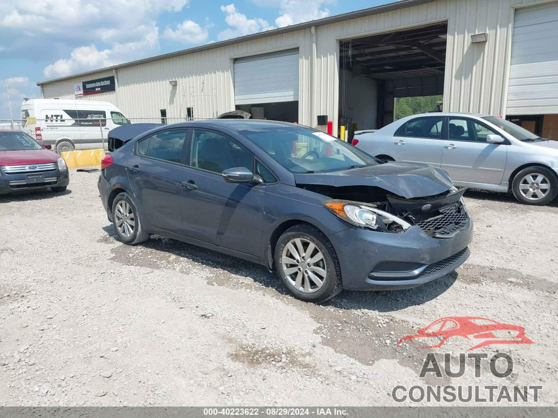 KIA FORTE 2014 - KNAFX4A6XE5120539