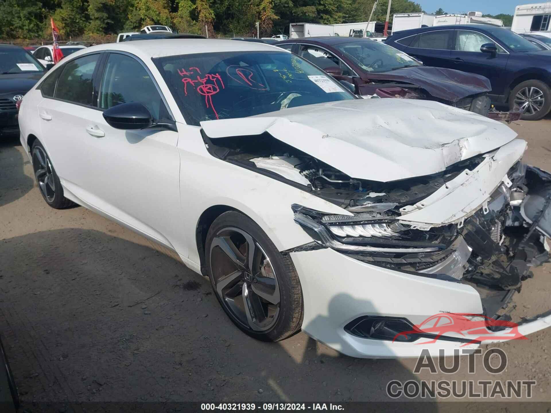 HONDA ACCORD 2021 - 1HGCV1F40MA011872